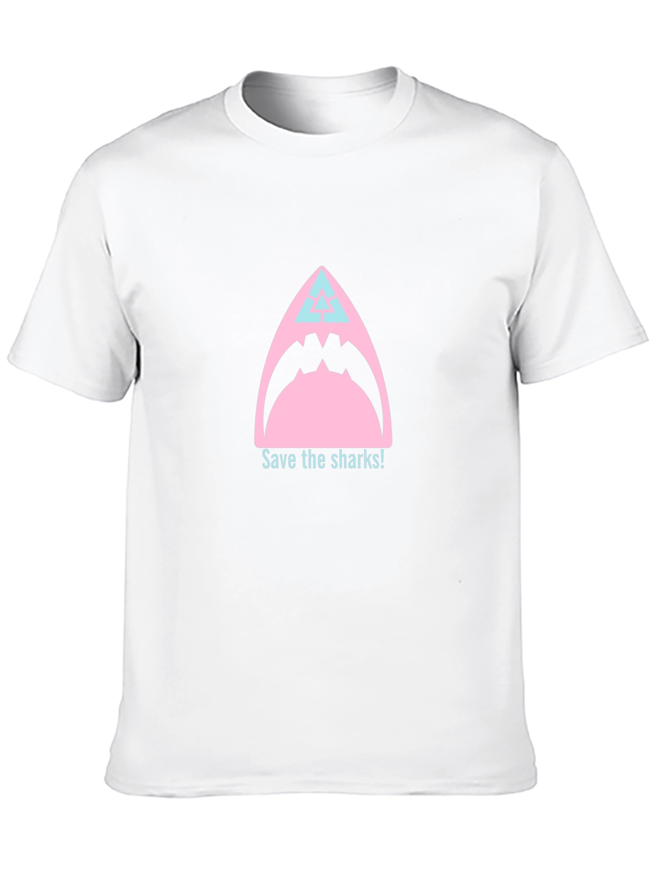 Save the Sharks Graphic Tee - Stylish Conservation