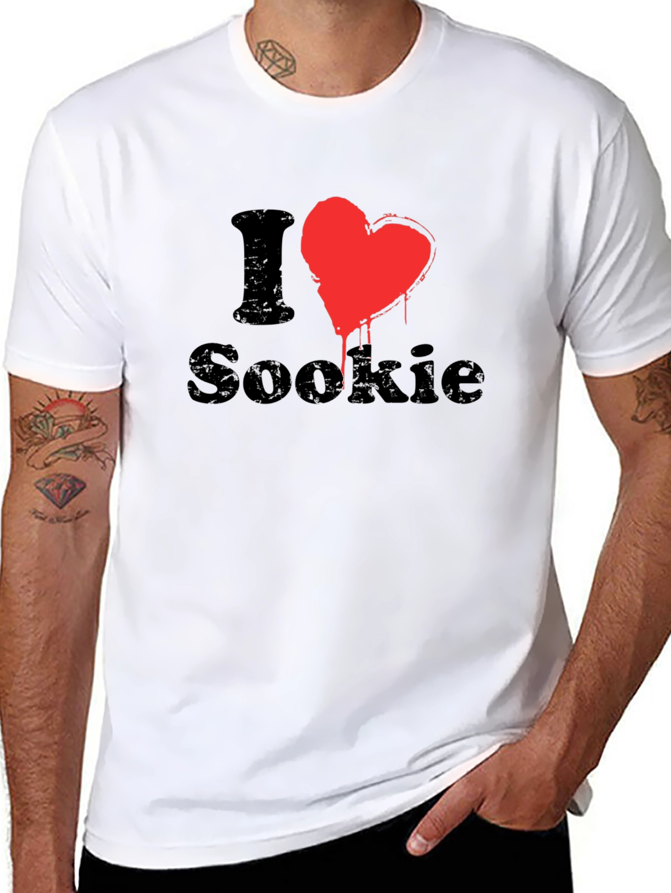 I Heart Sookie Black Graphic Tee