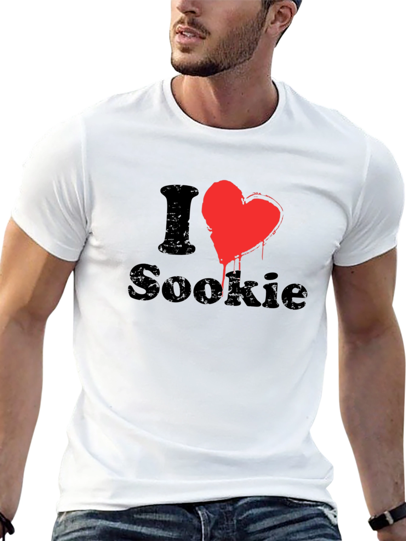 I Heart Sookie Black Graphic Tee