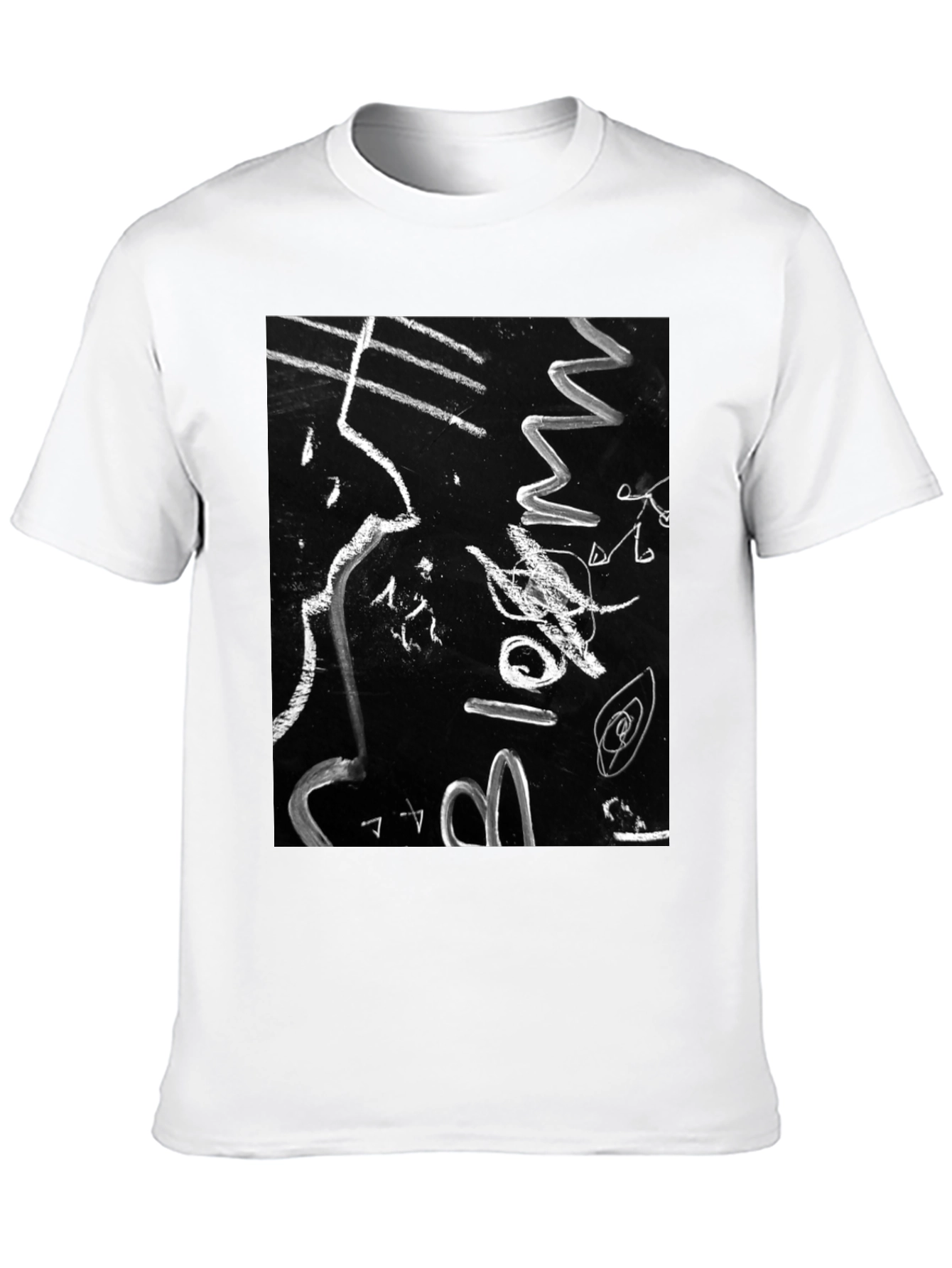 Abstract Art Black T-Shirt - Unique Design