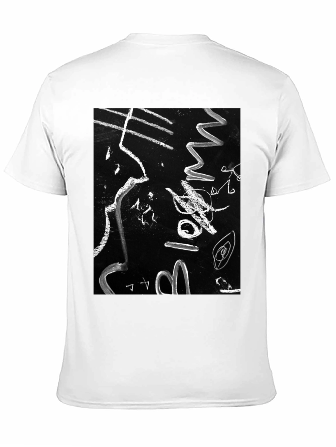 Abstract Art Black T-Shirt - Unique Design