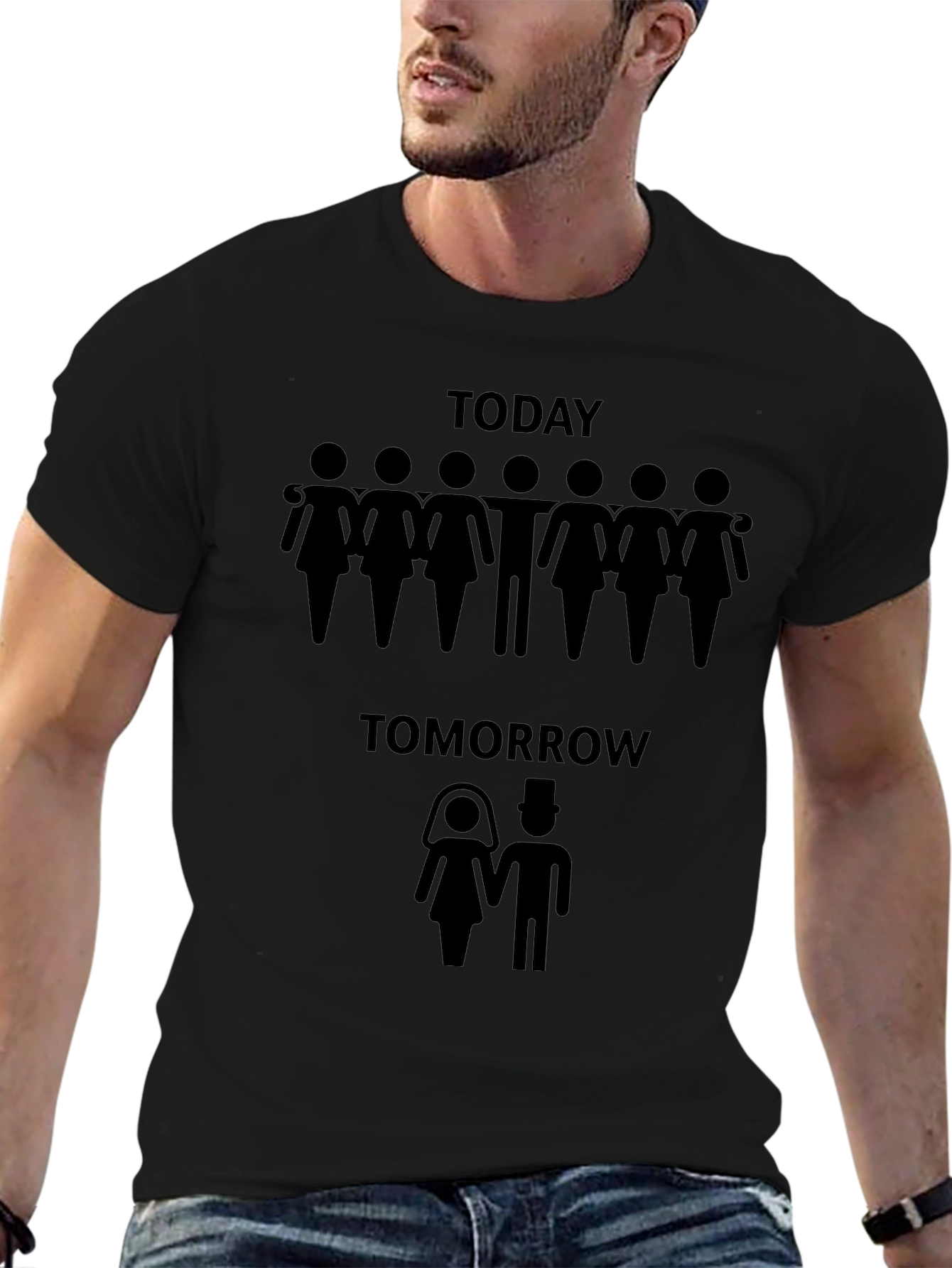 Funny Bachelor Party Graphic T-Shirt