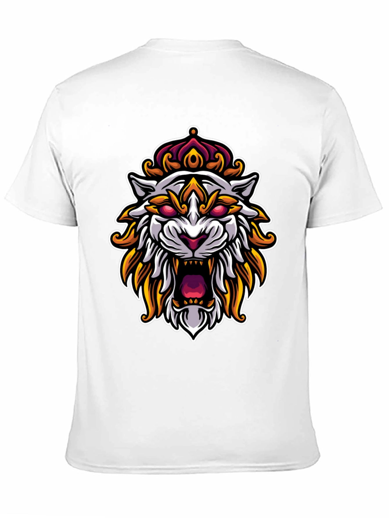 King Tiger Graphic T-Shirt - Black