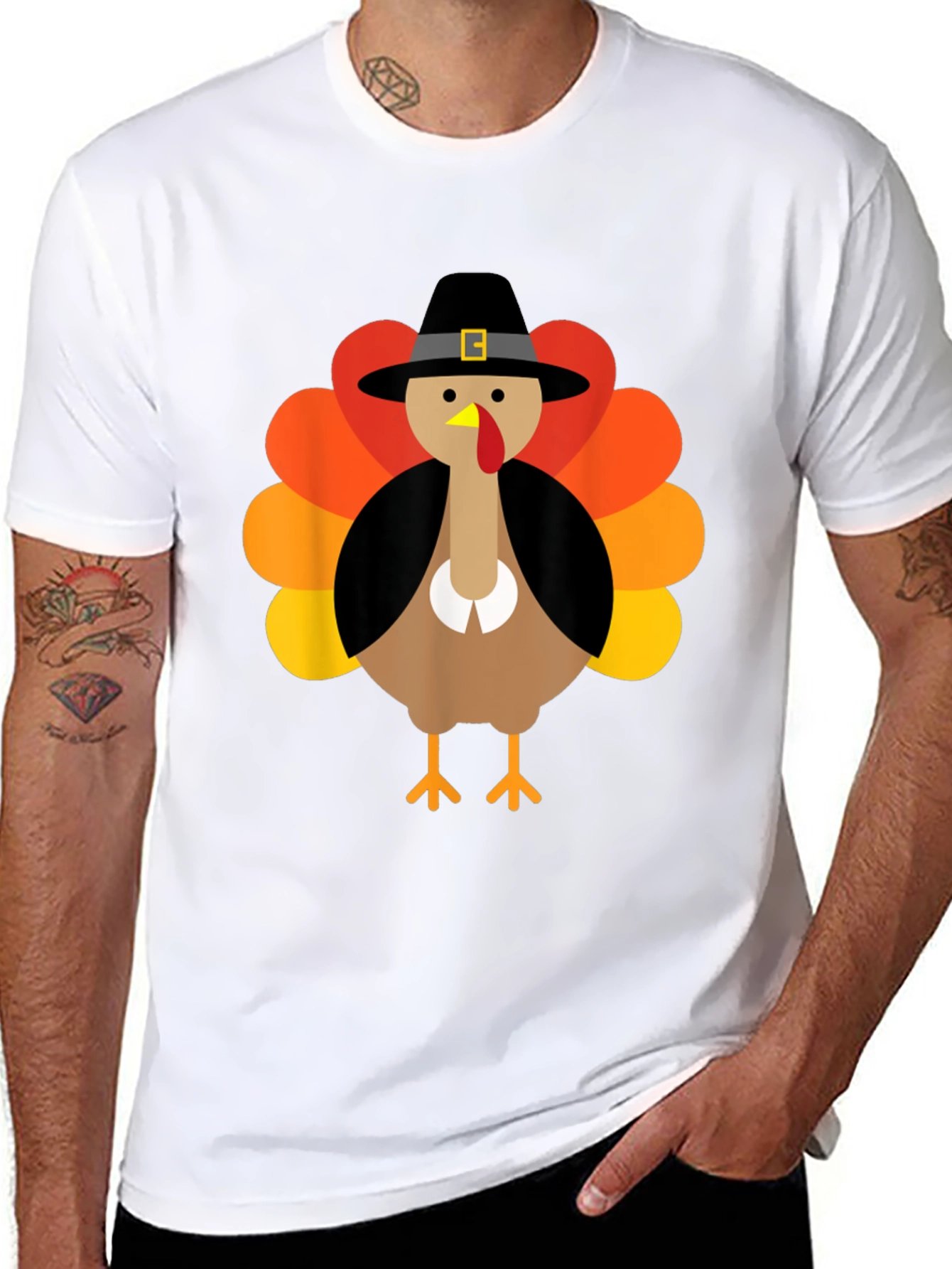 Thanksgiving Turkey Pilgrim T-Shirt