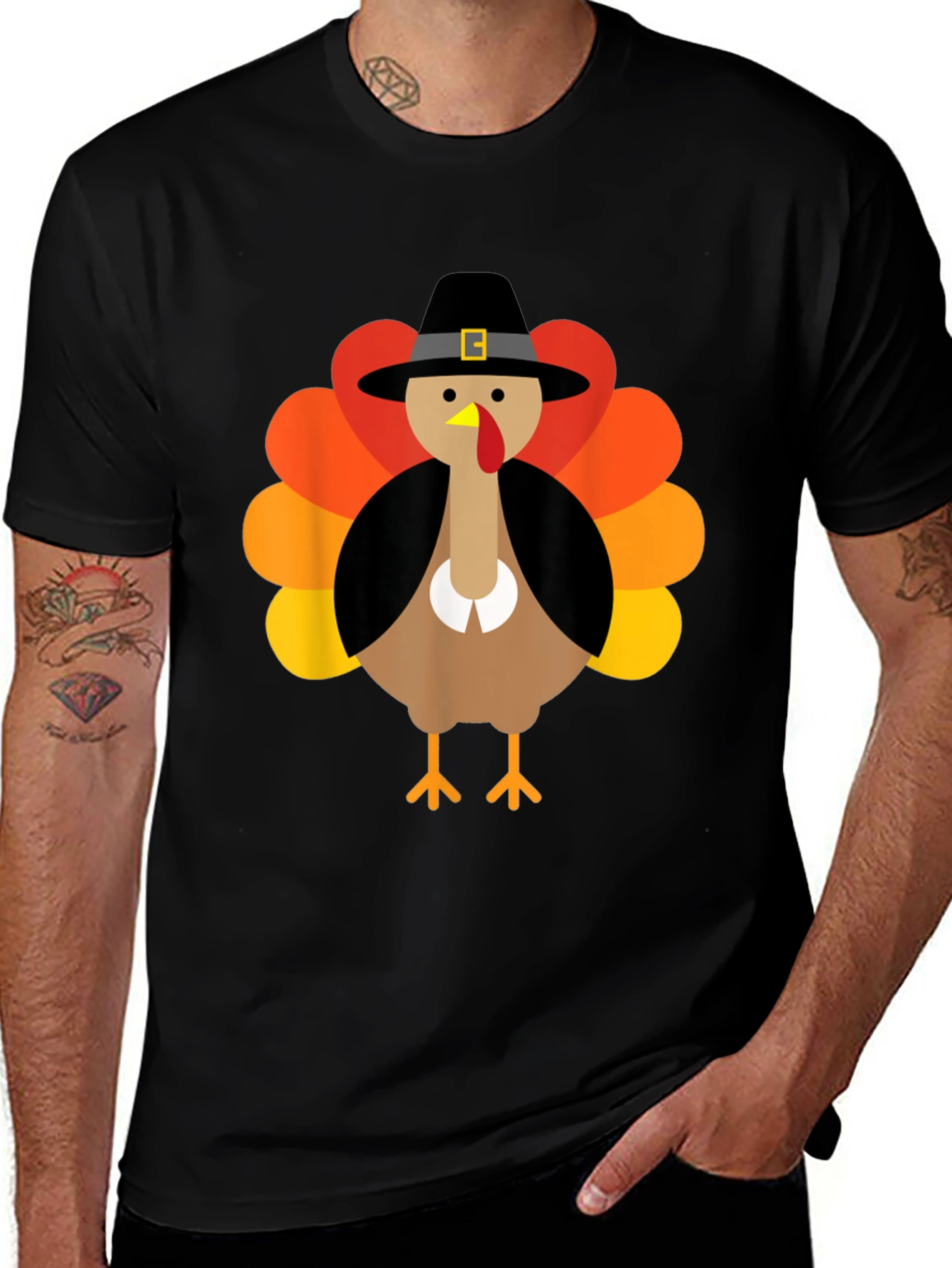 Thanksgiving Turkey Pilgrim T-Shirt