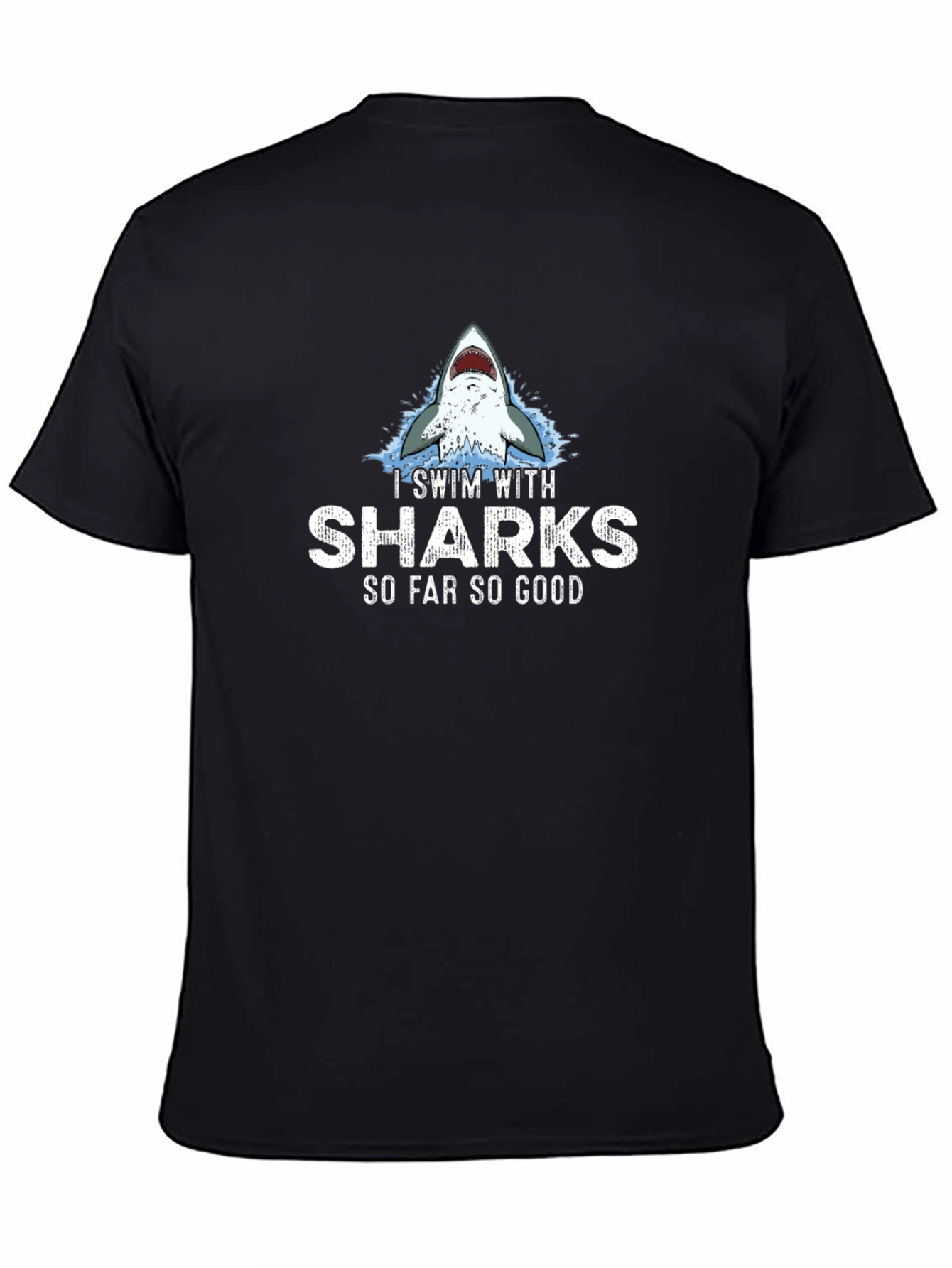 I Swim with Sharks Graphic T-Shirt