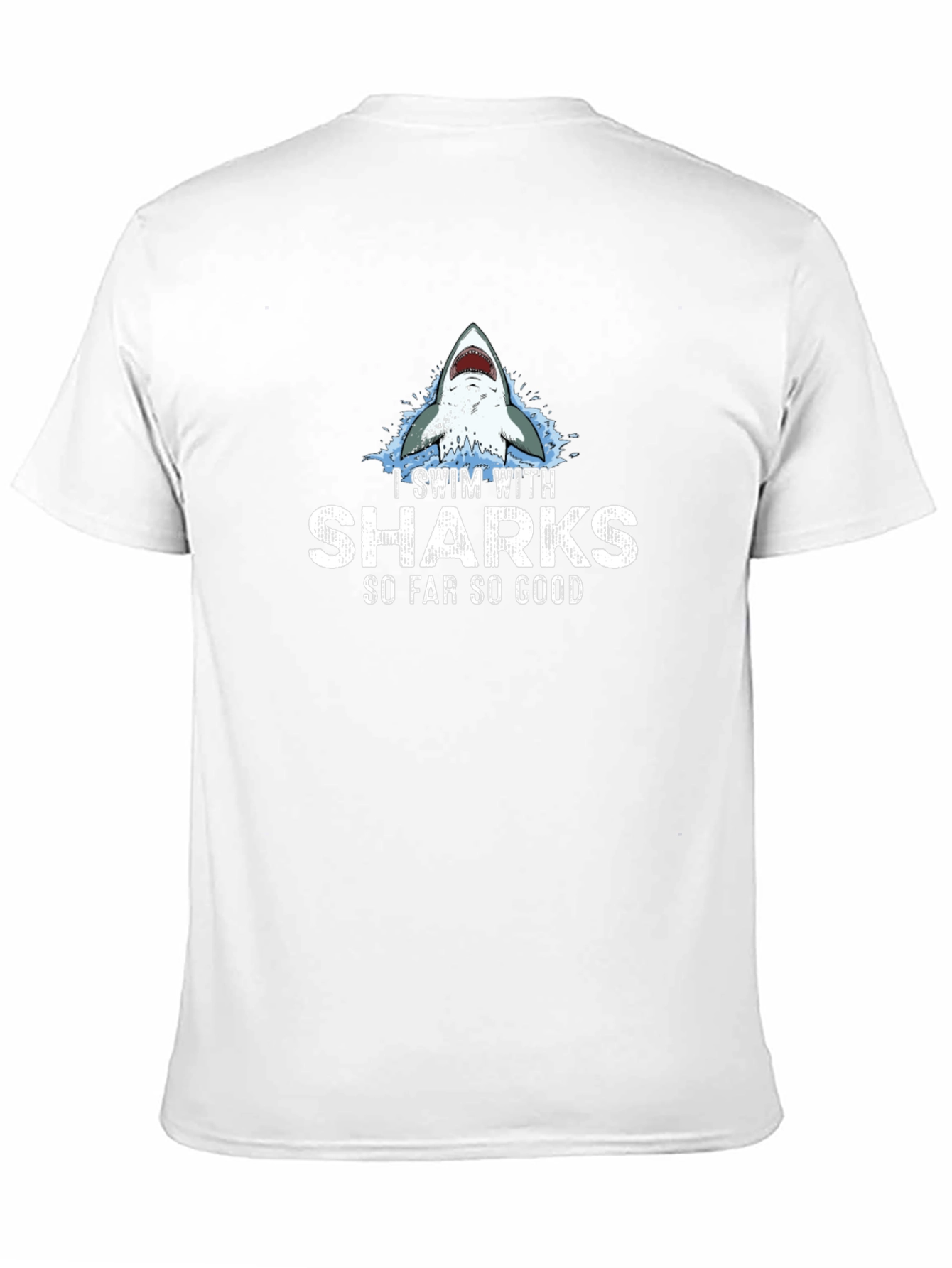 I Swim with Sharks Graphic T-Shirt