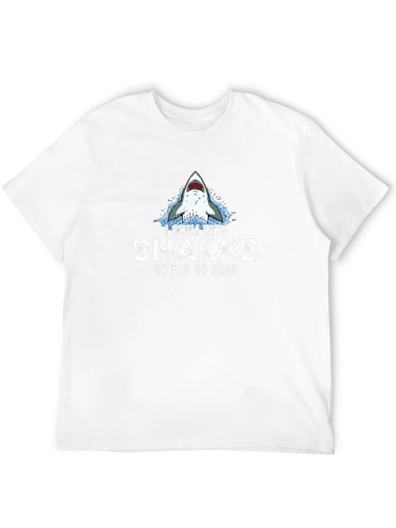 I Swim with Sharks Graphic T-Shirt