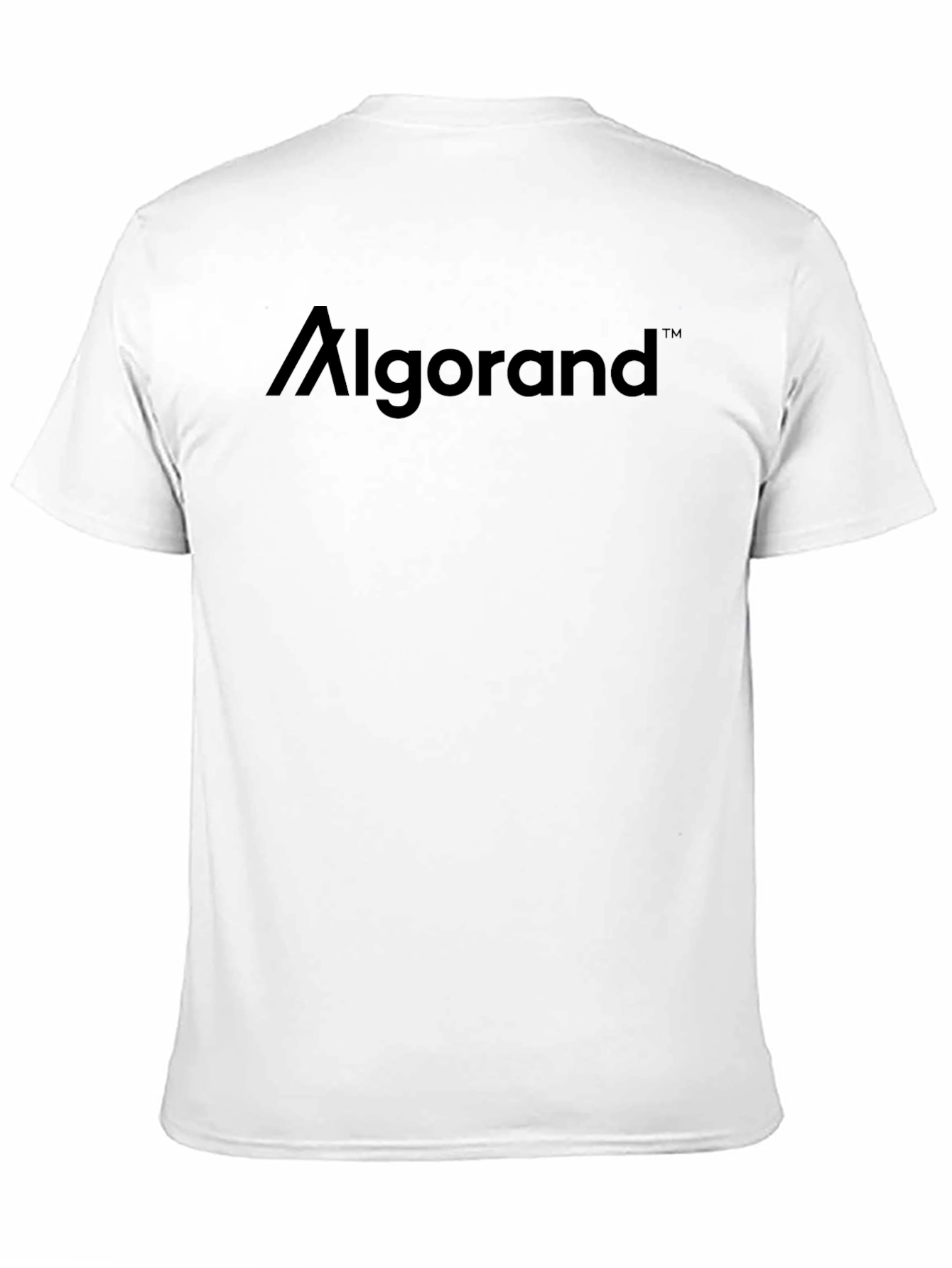 Algorand Black T-Shirt - Crypto Fashion