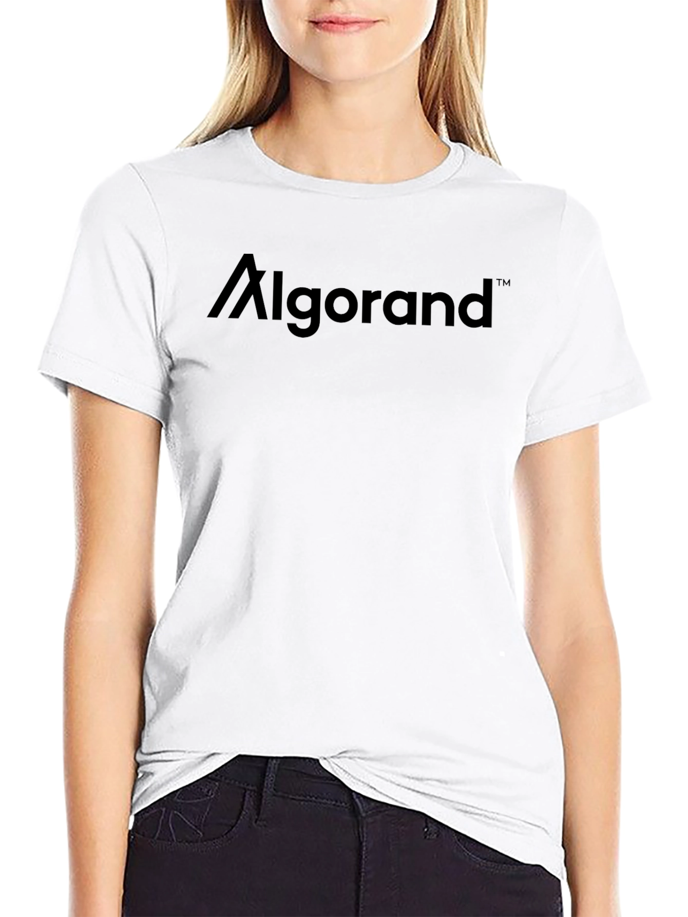 Algorand Black T-Shirt - Crypto Fashion