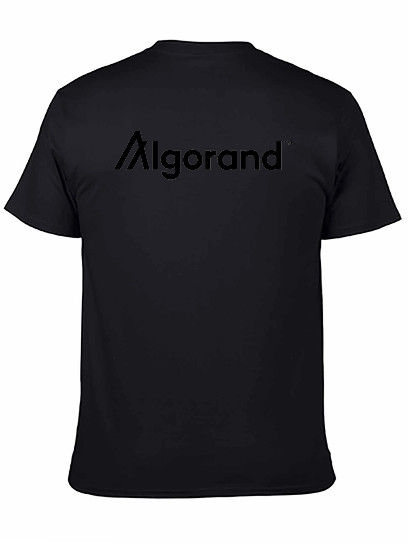 Algorand Black T-Shirt - Crypto Fashion