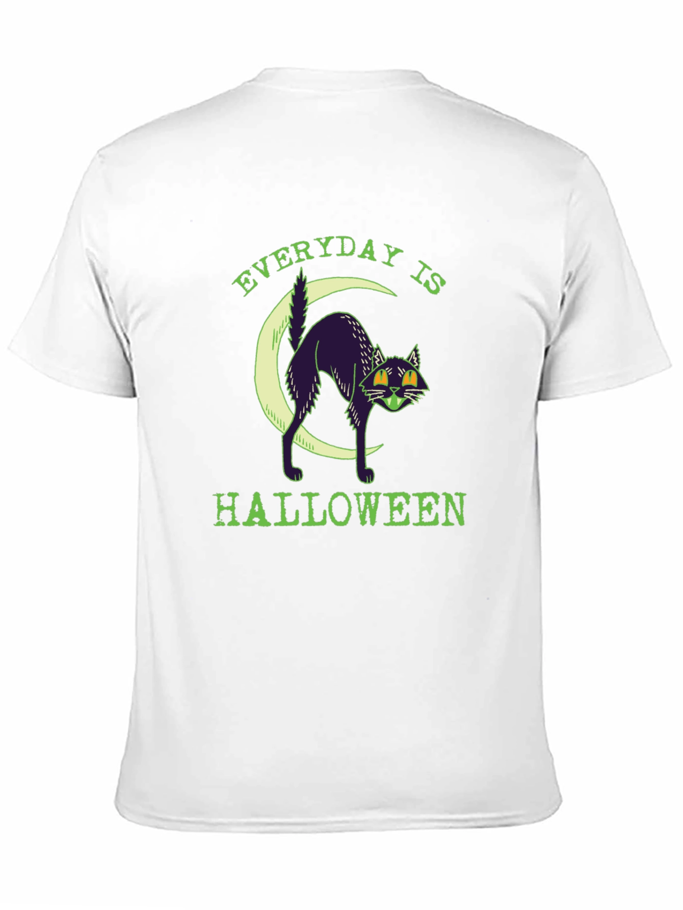 Everyday is Halloween Black Cat T-Shirt