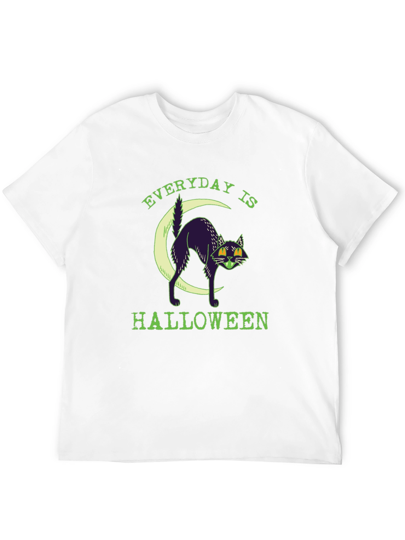 Everyday is Halloween Black Cat T-Shirt