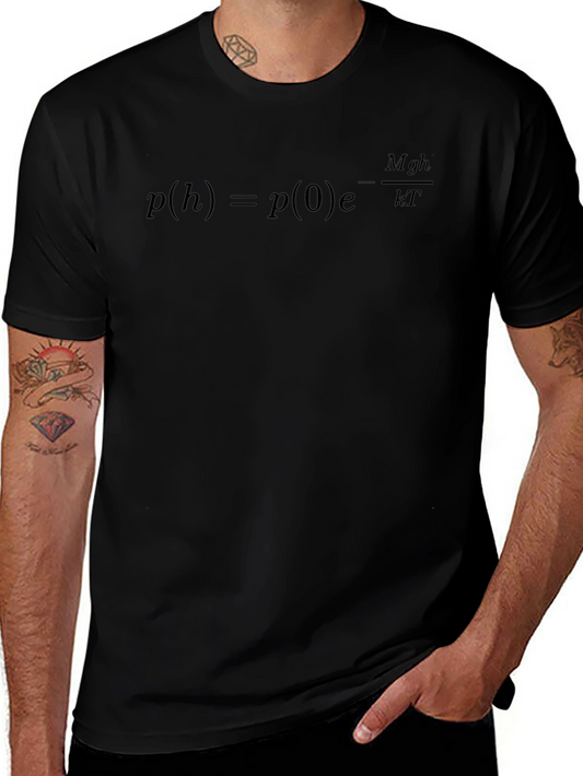 Physics Equation Graphic Tee - Pressure Altitude Formula