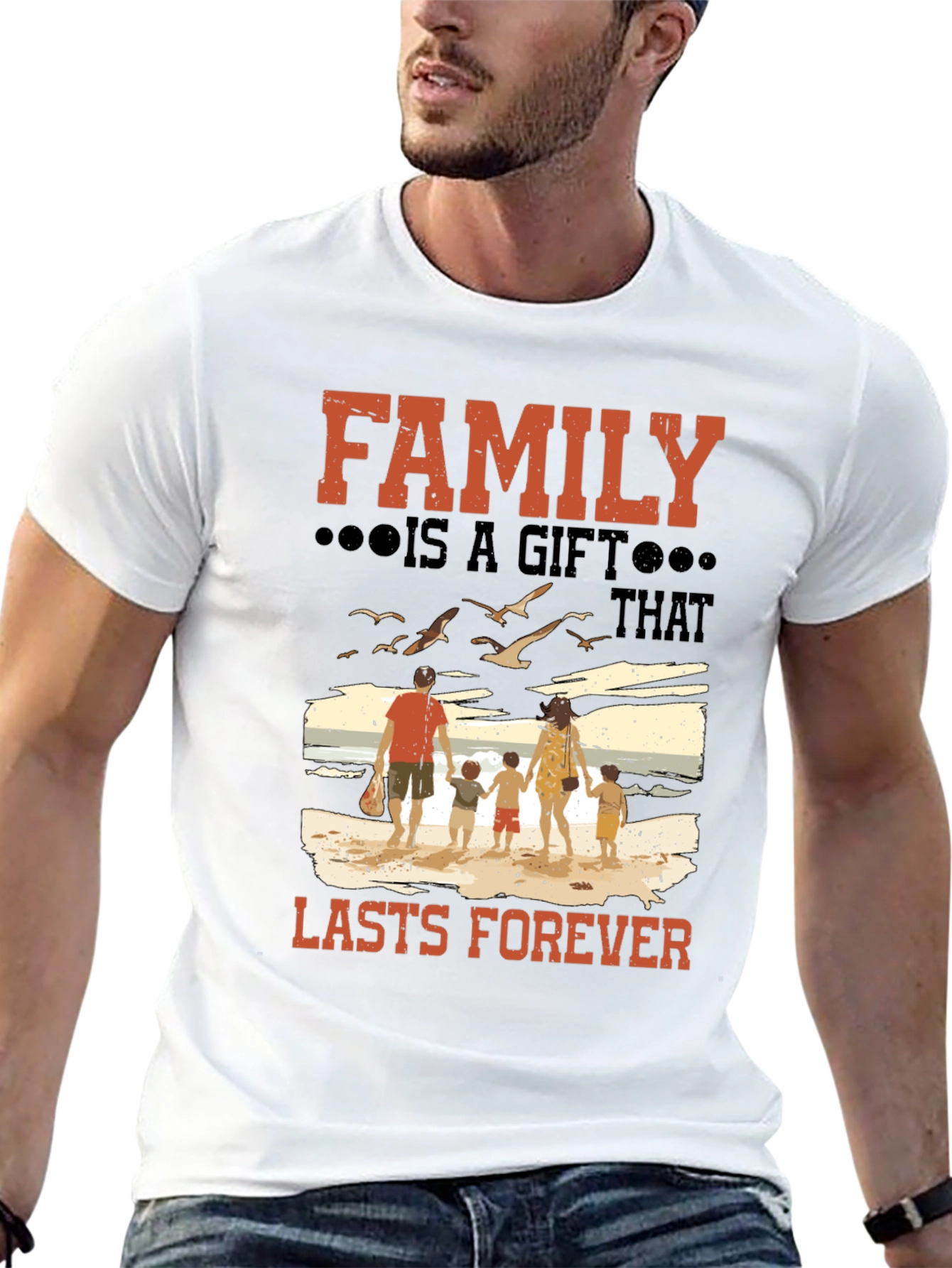 Family is a Gift Graphic T-Shirt