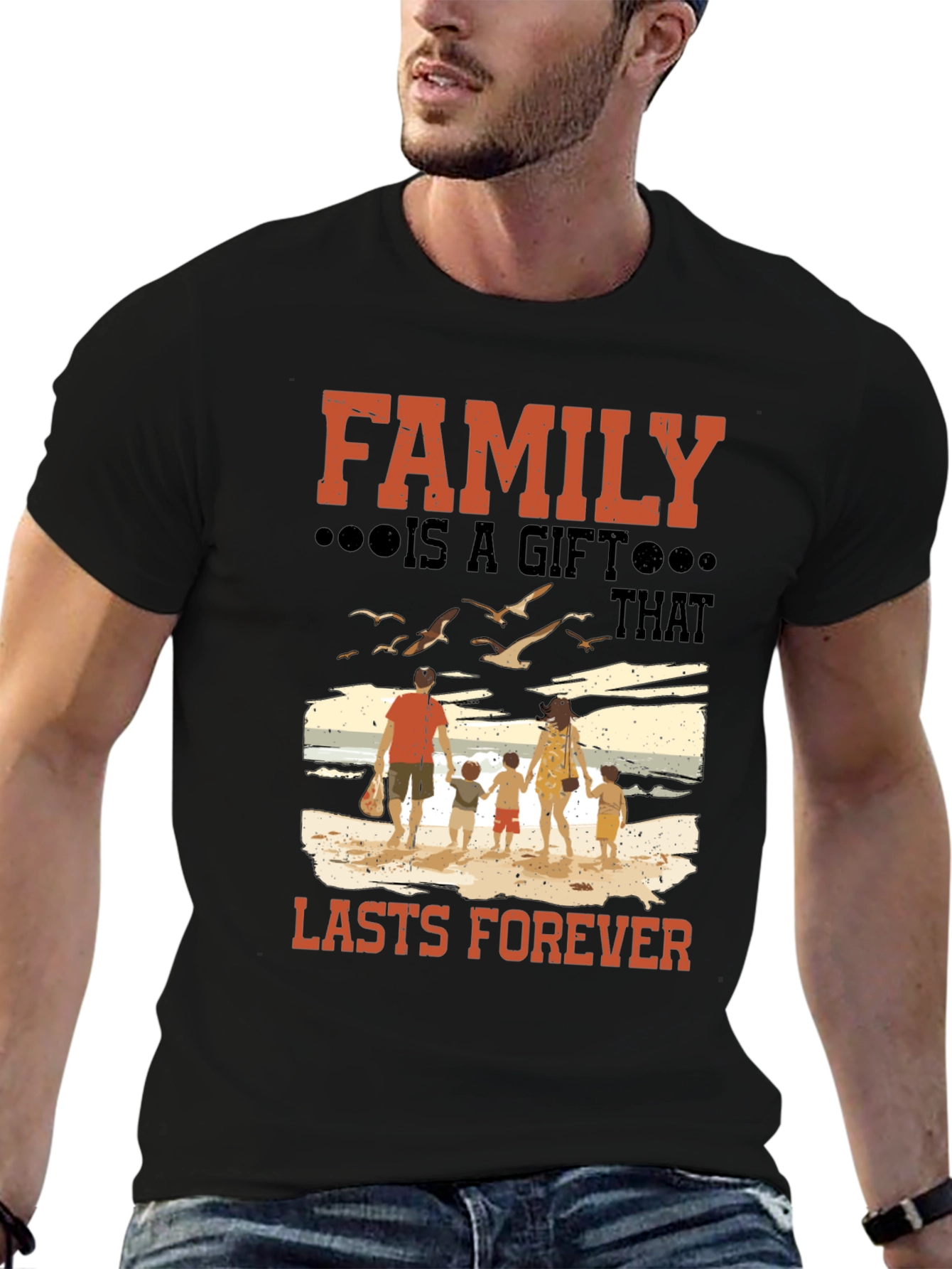 Family is a Gift Graphic T-Shirt