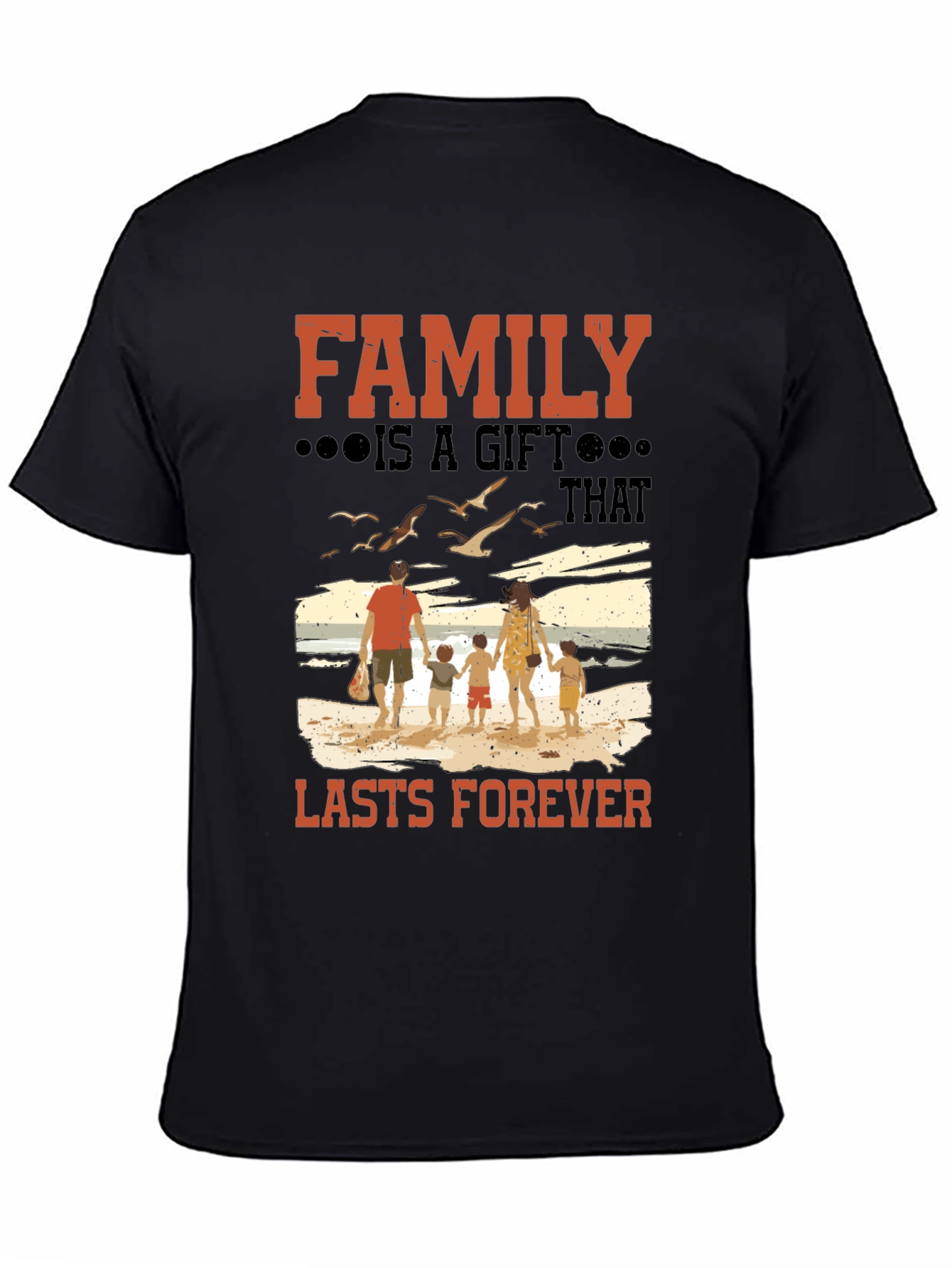 Family is a Gift Graphic T-Shirt