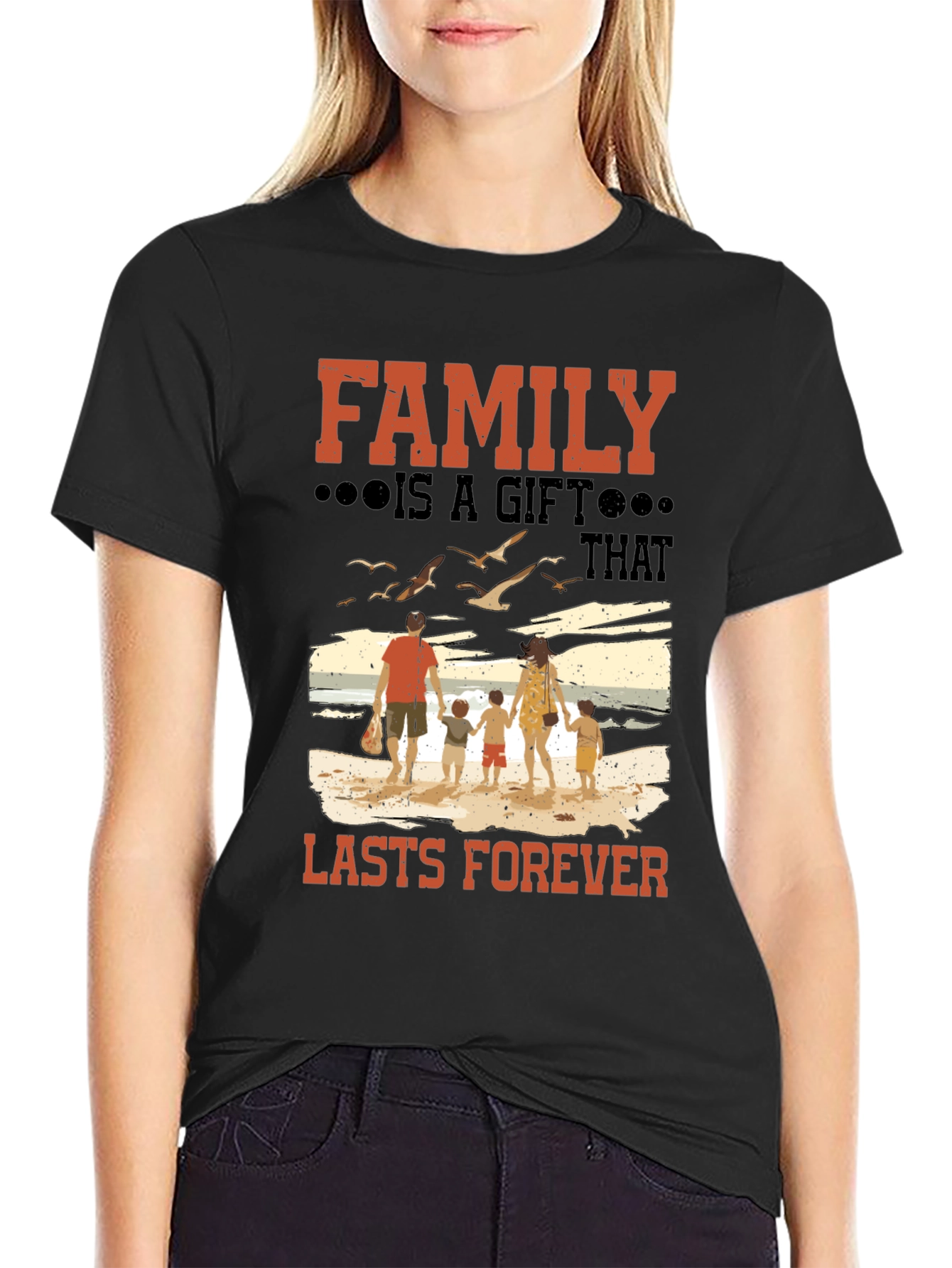Family is a Gift Graphic T-Shirt