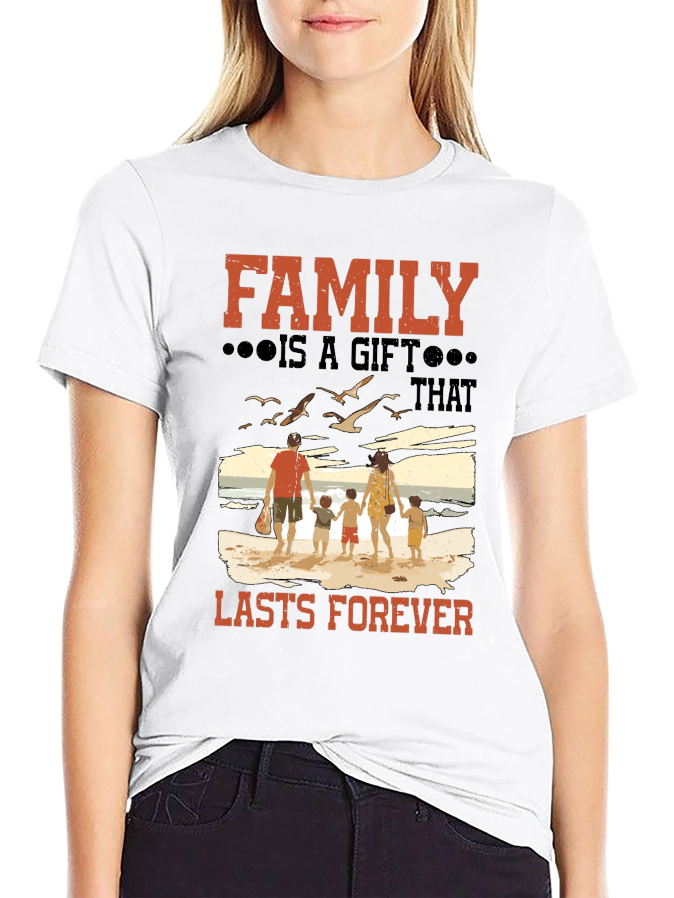 Family is a Gift Graphic T-Shirt