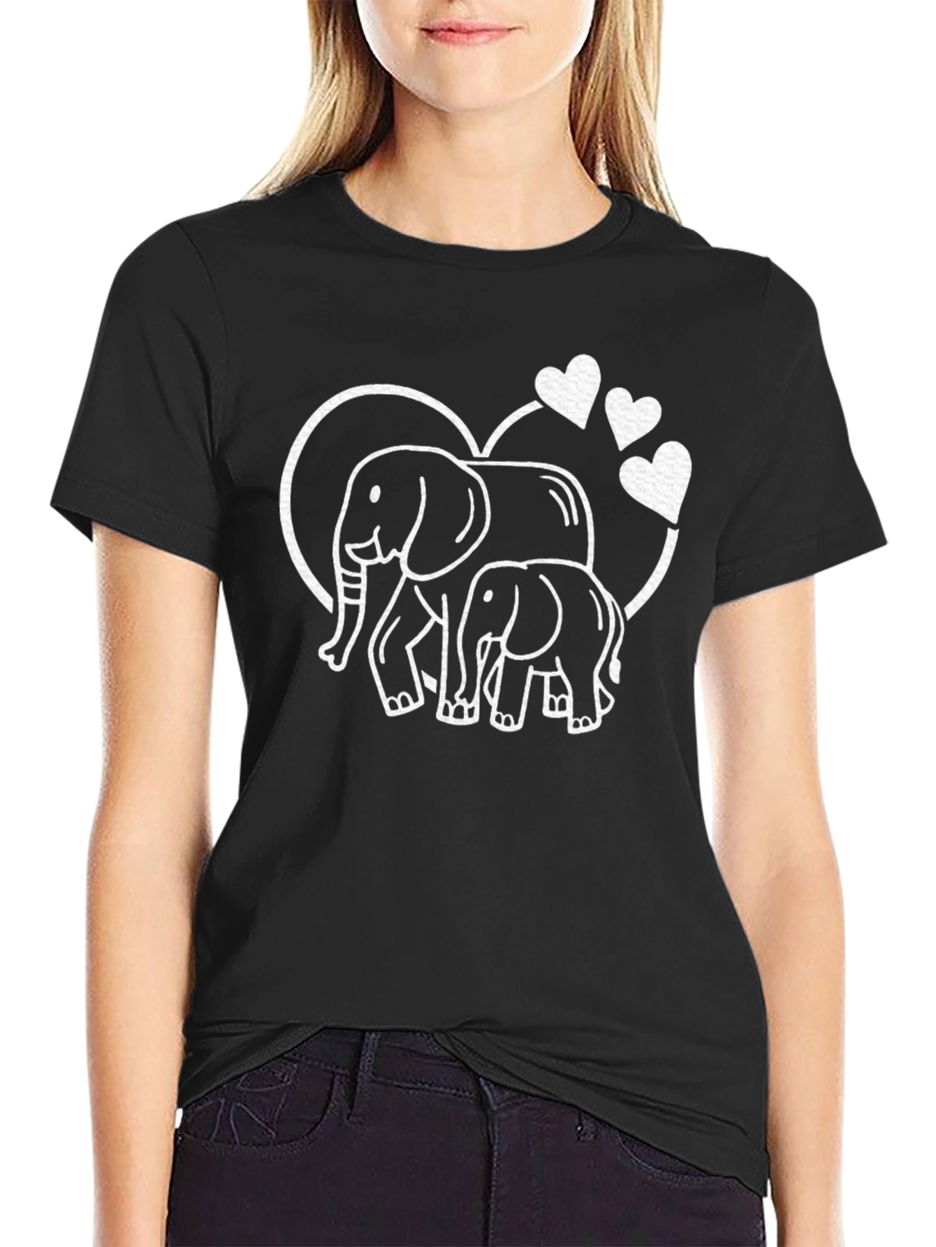 Elephant Love T-Shirt - Mom and Baby