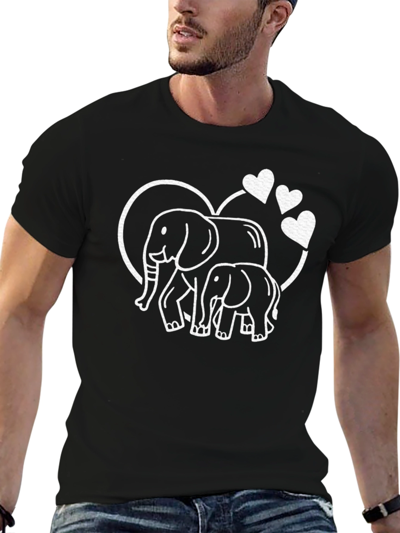 Elephant Love T-Shirt - Mom and Baby