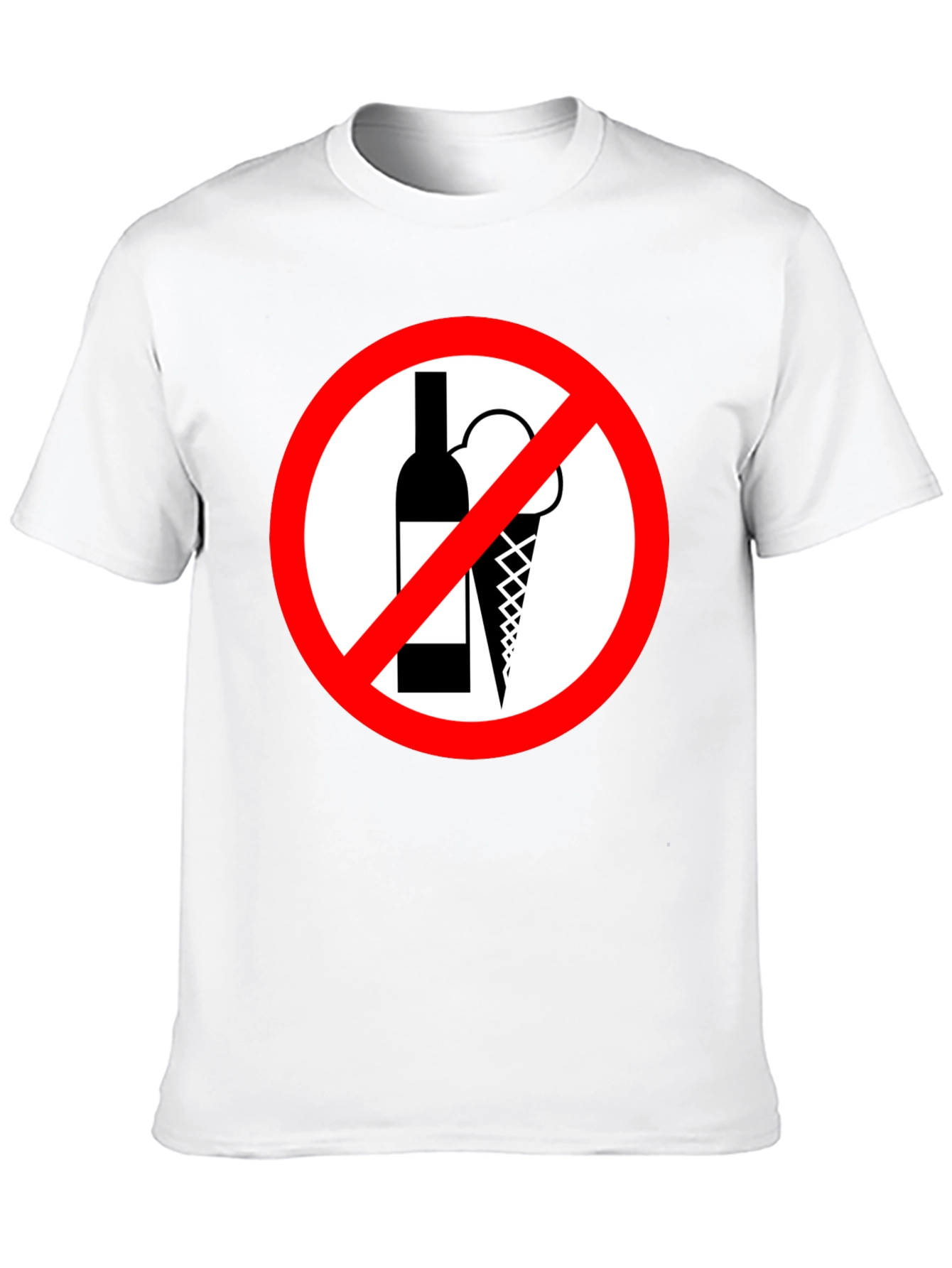 No Wine No Ice Cream T-Shirt