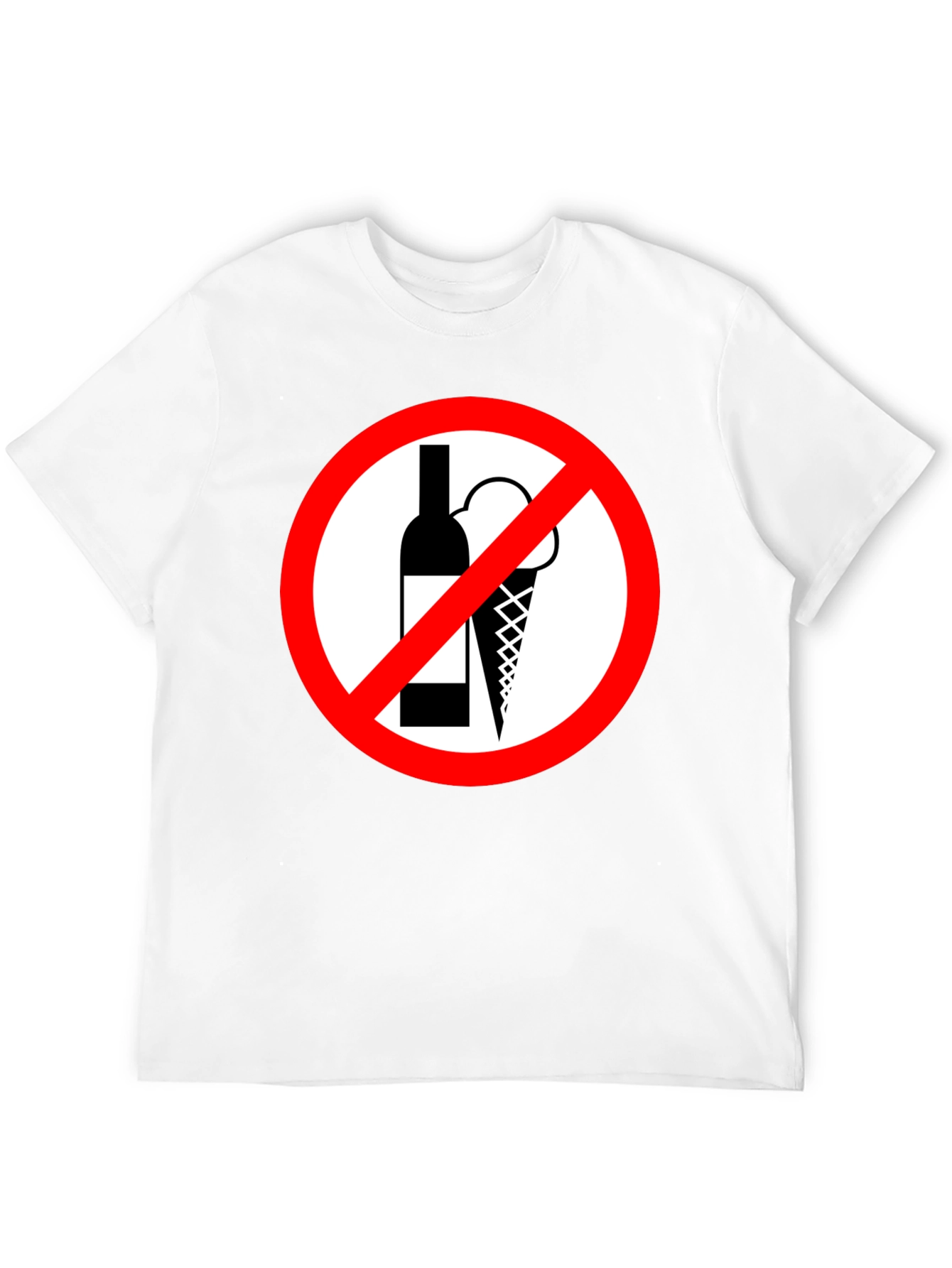 No Wine No Ice Cream T-Shirt
