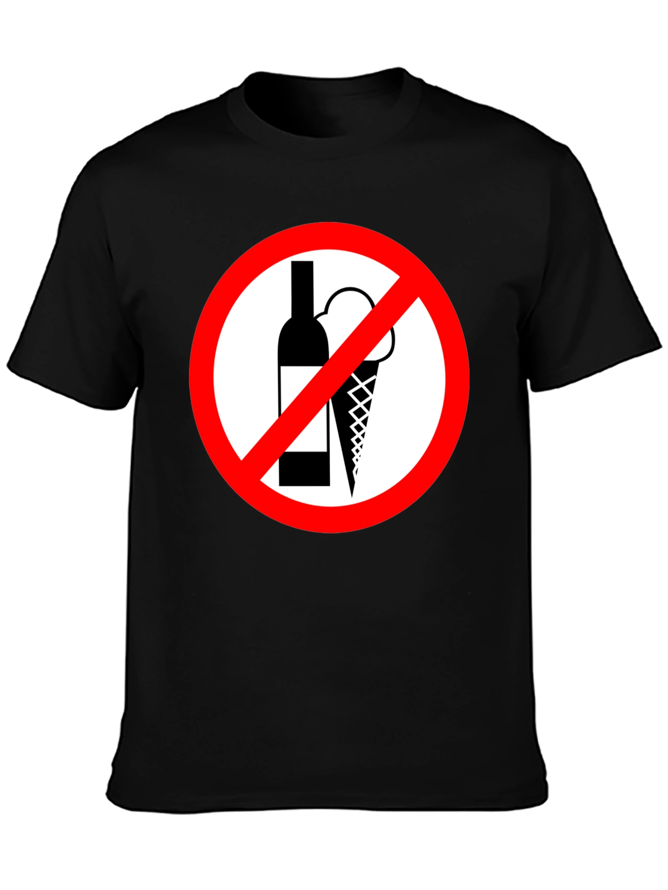 No Wine No Ice Cream T-Shirt