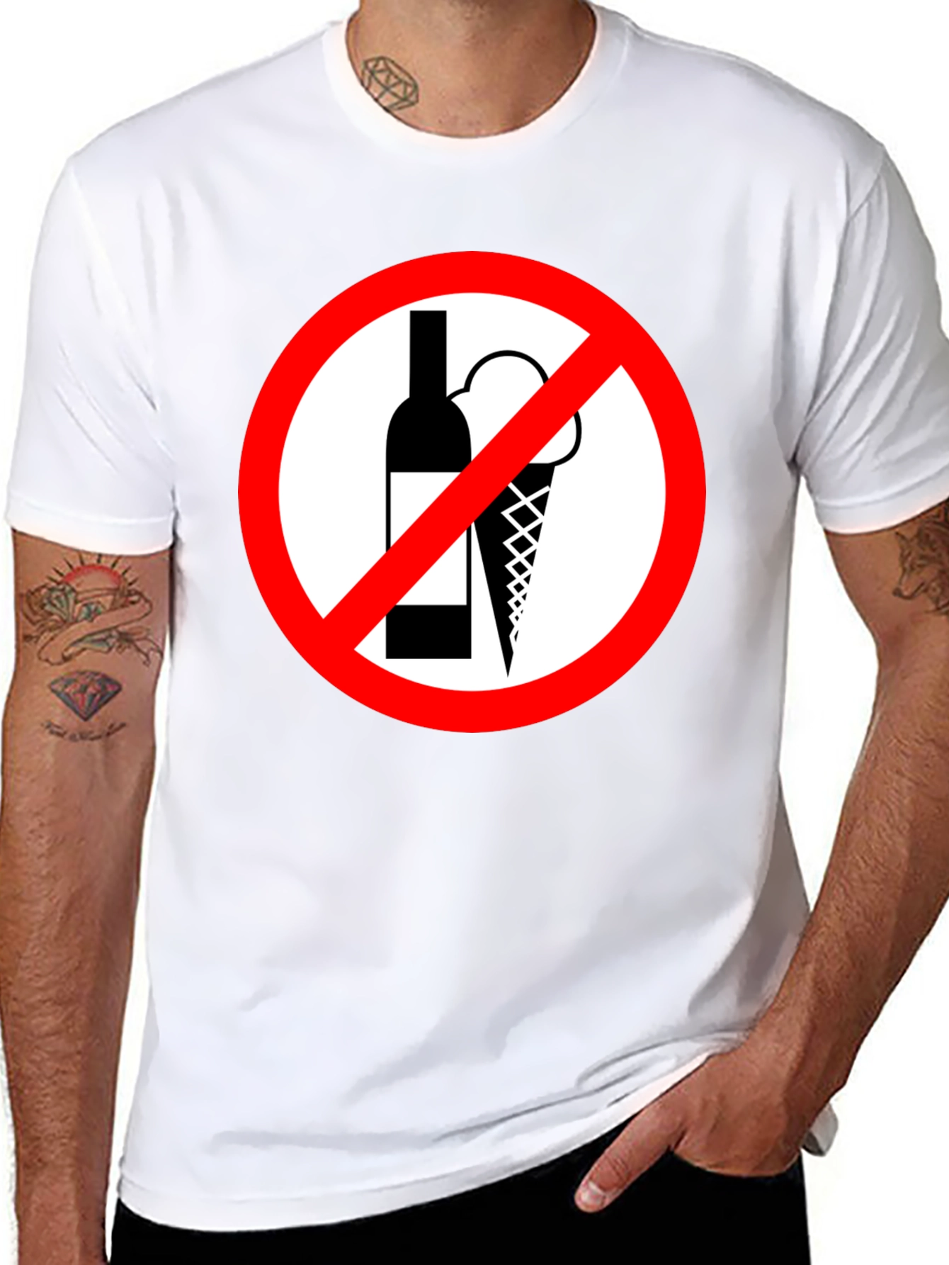 No Wine No Ice Cream T-Shirt