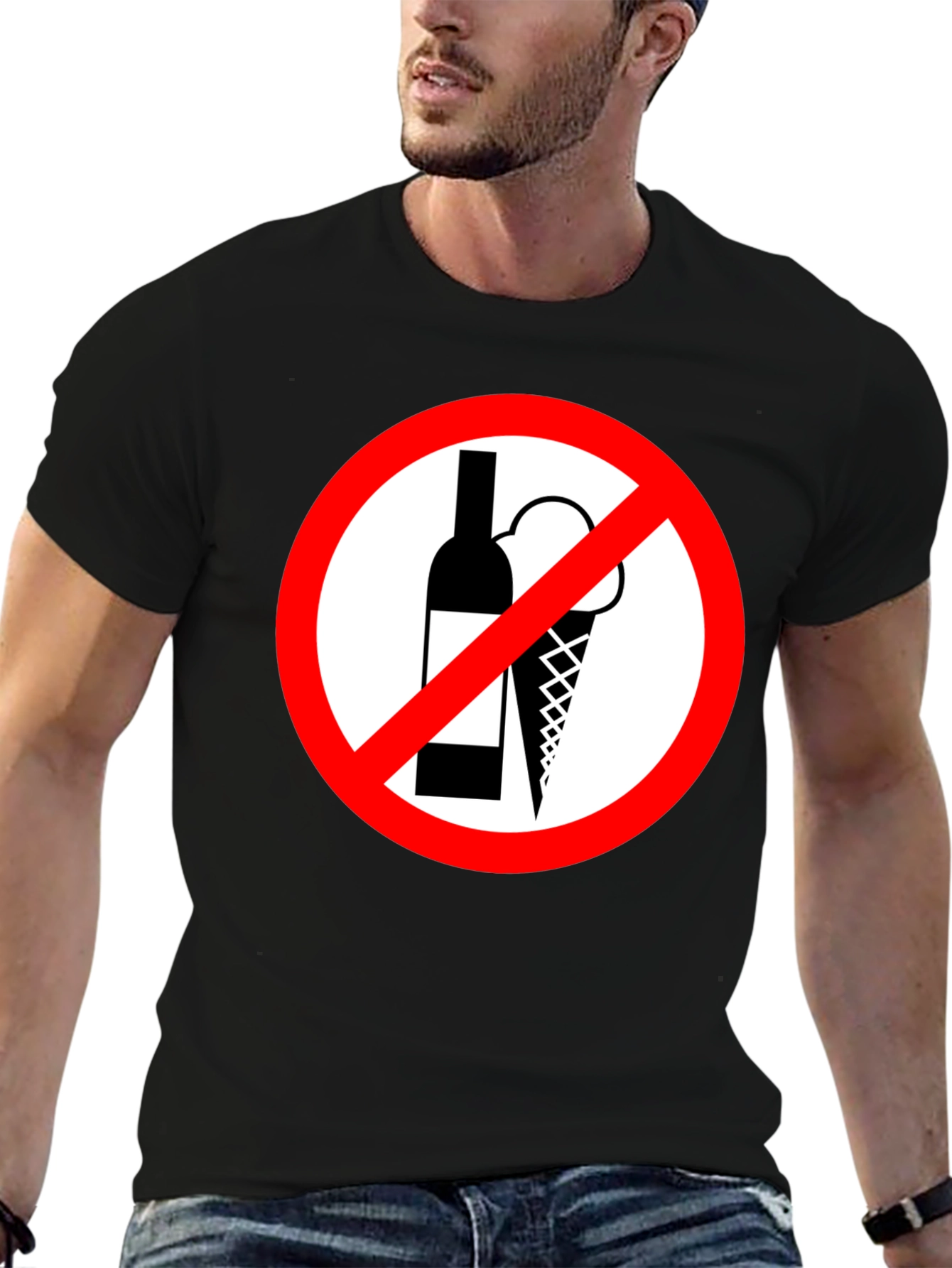 No Wine No Ice Cream T-Shirt