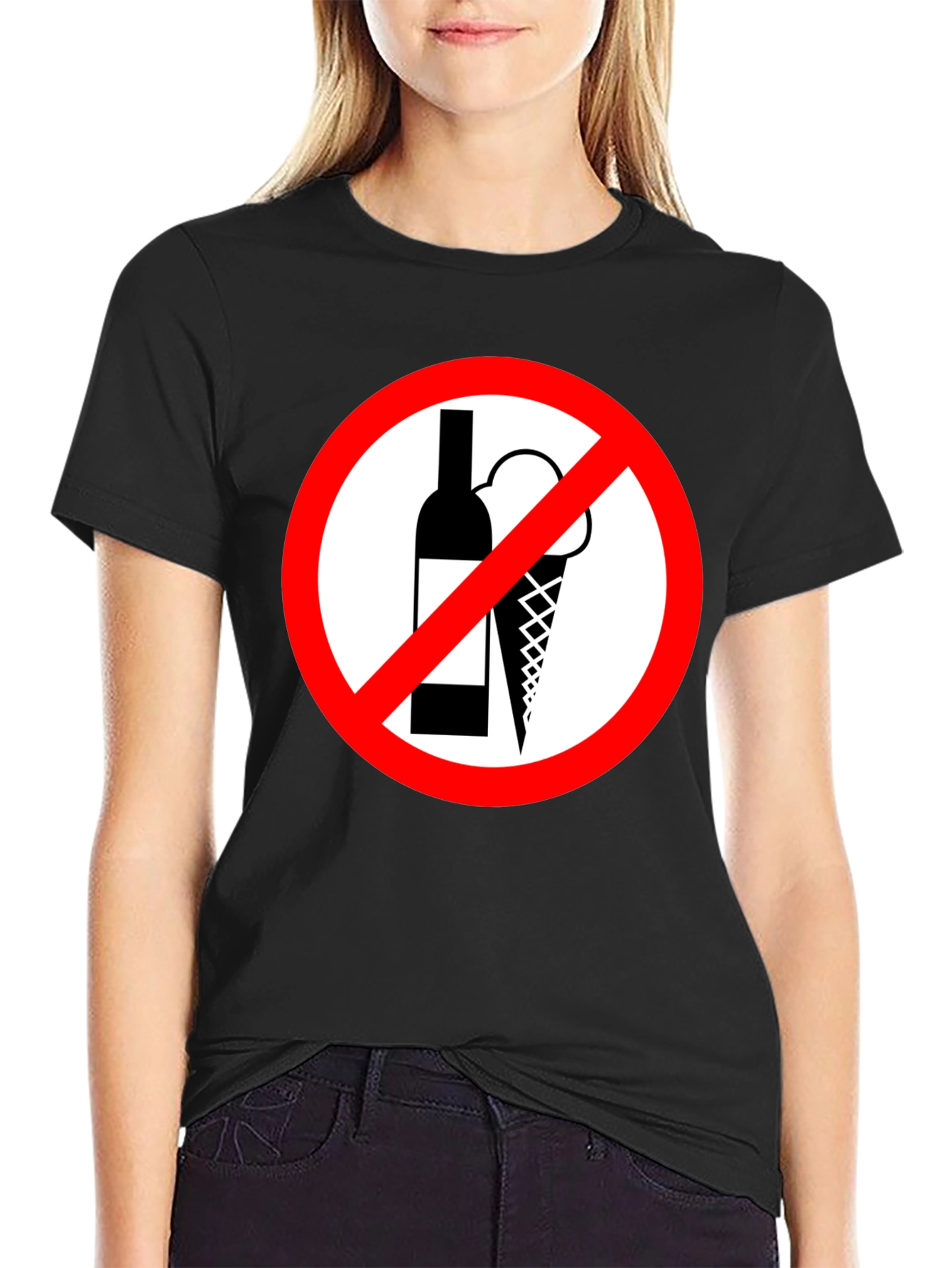 No Wine No Ice Cream T-Shirt