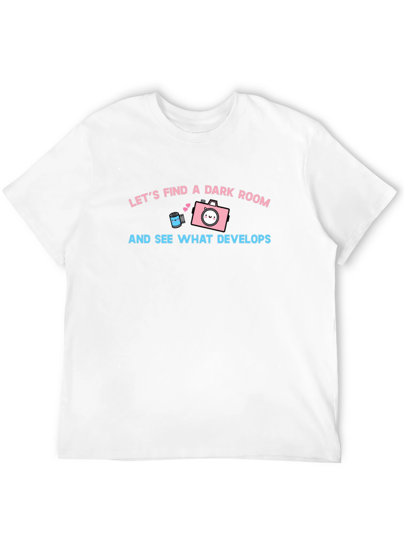 Find a Dark Room T-Shirt: Cute Camera Graphic Tee