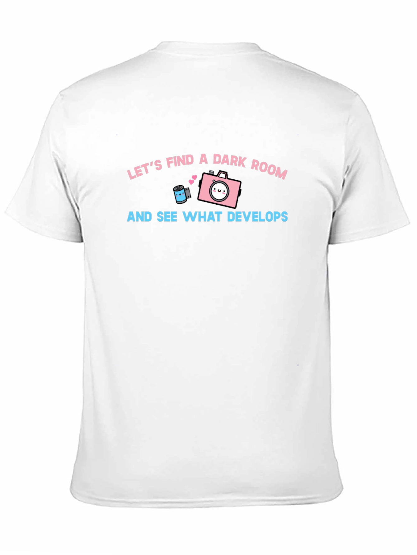 Find a Dark Room T-Shirt: Cute Camera Graphic Tee