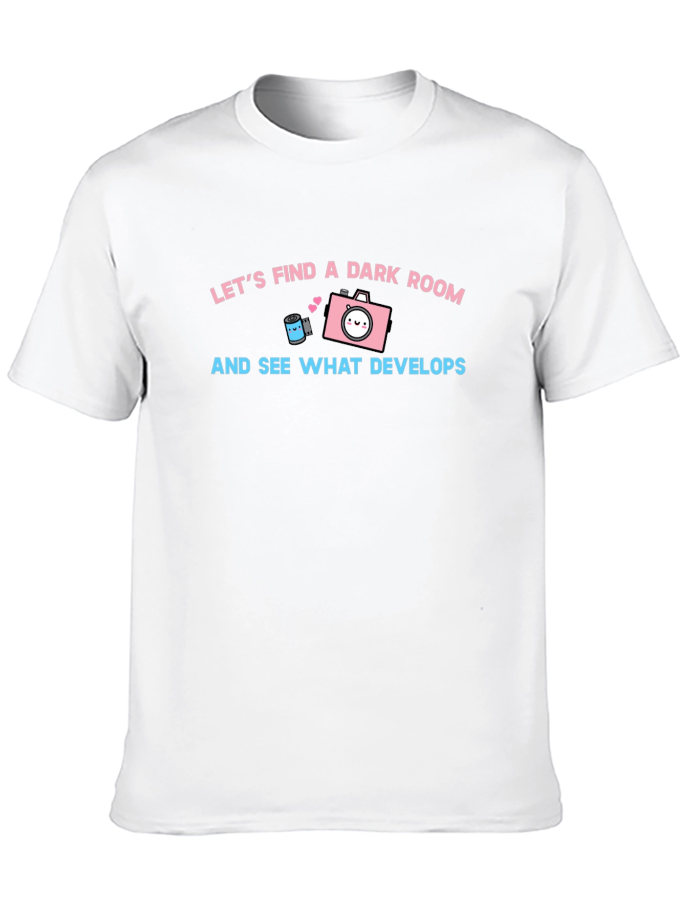 Find a Dark Room T-Shirt: Cute Camera Graphic Tee