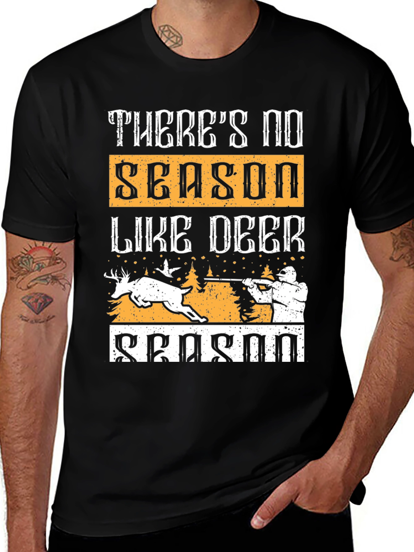 Deer Hunting T-Shirt - No Season Like Deer Season