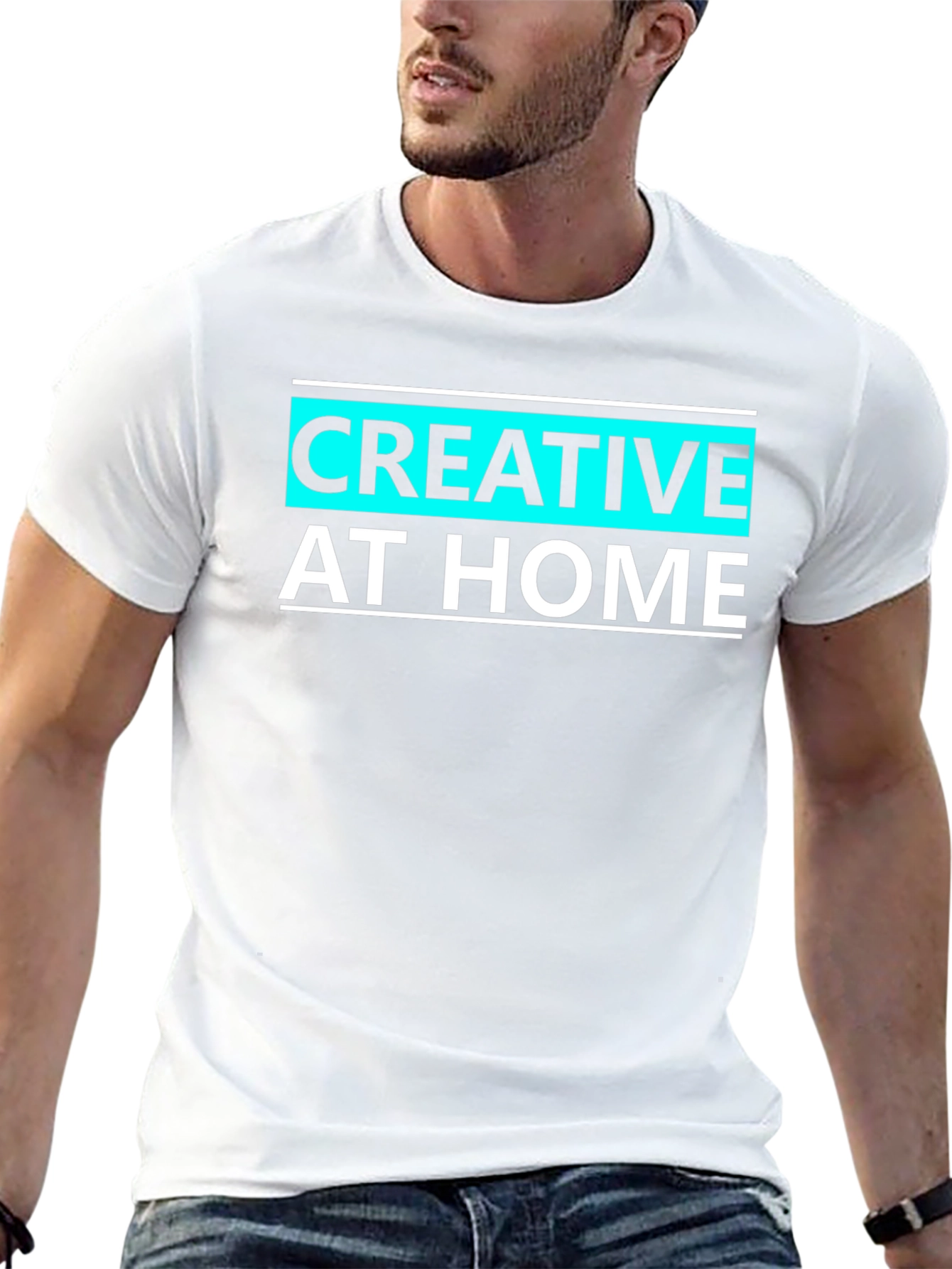 Creative at Home Black T-Shirt