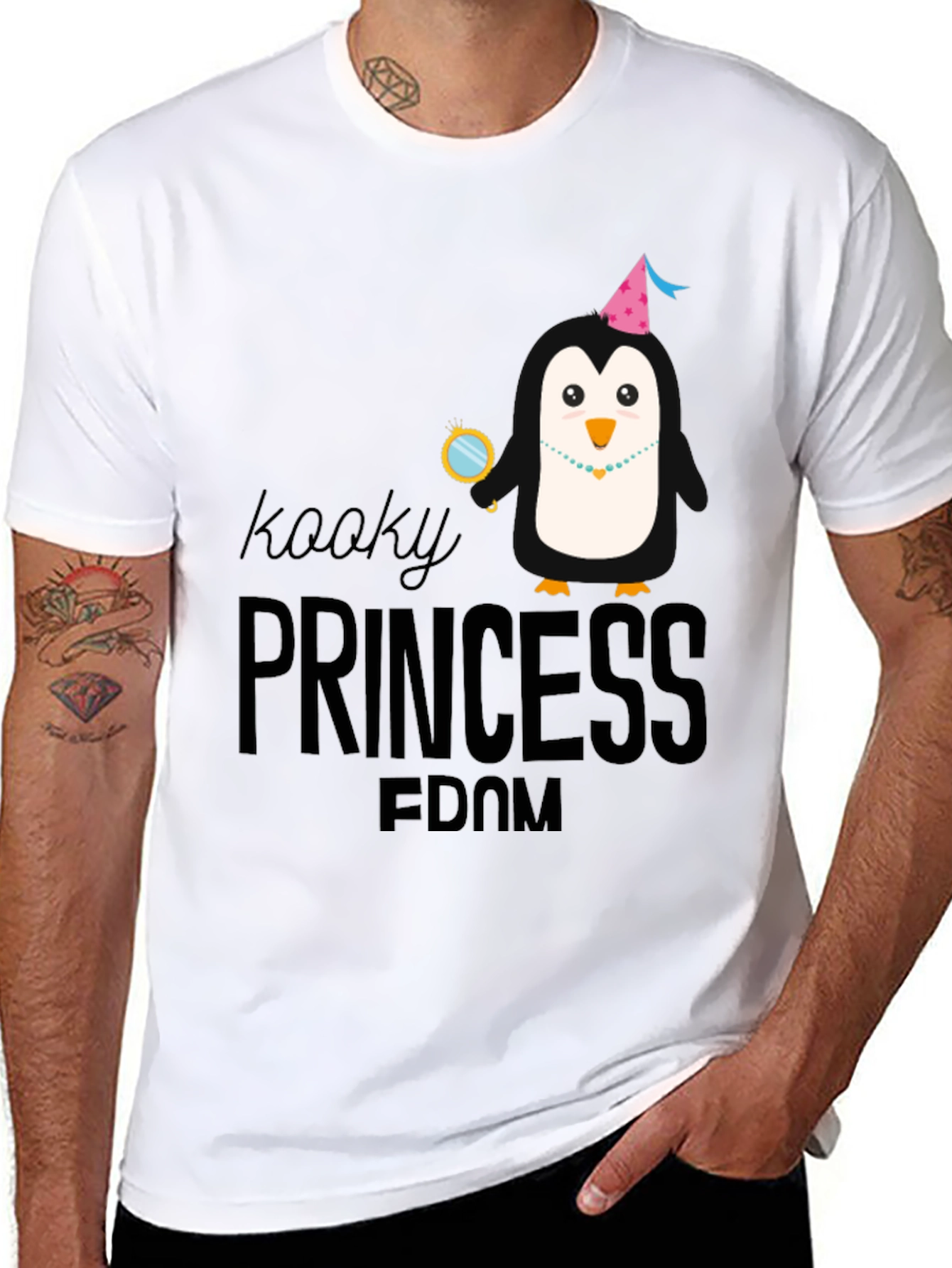Kooky Princess-Dom Black T-Shirt