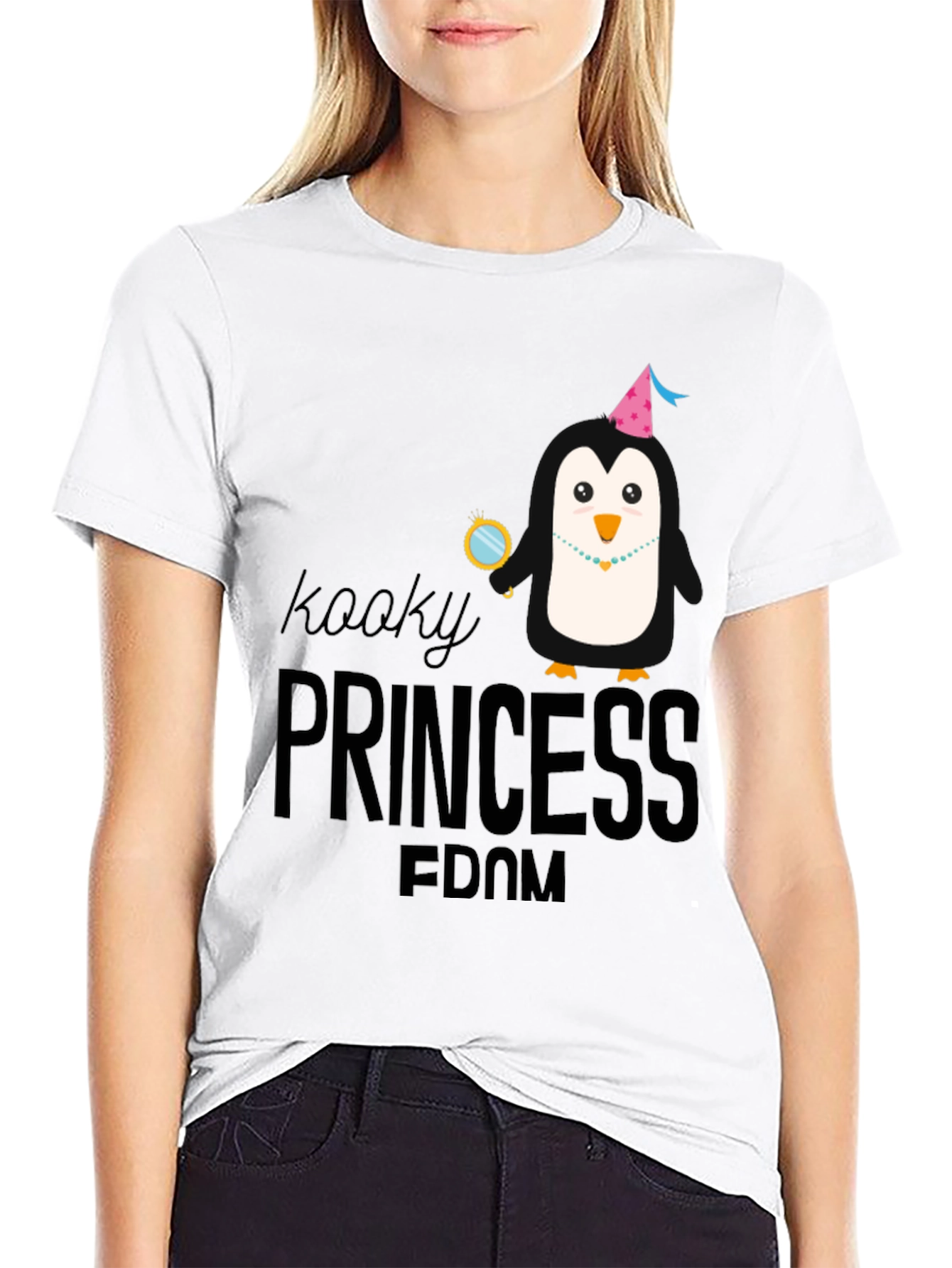 Kooky Princess-Dom Black T-Shirt