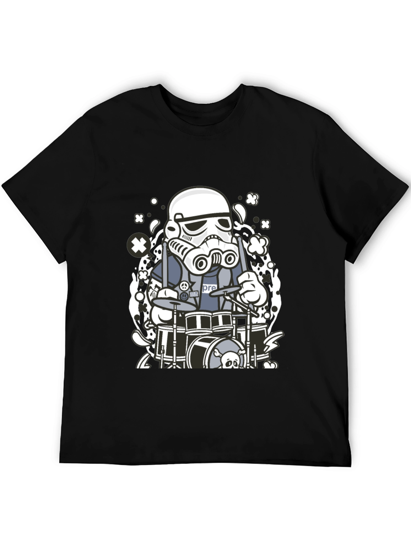 Stormtrooper Drummer Graphic T-Shirt