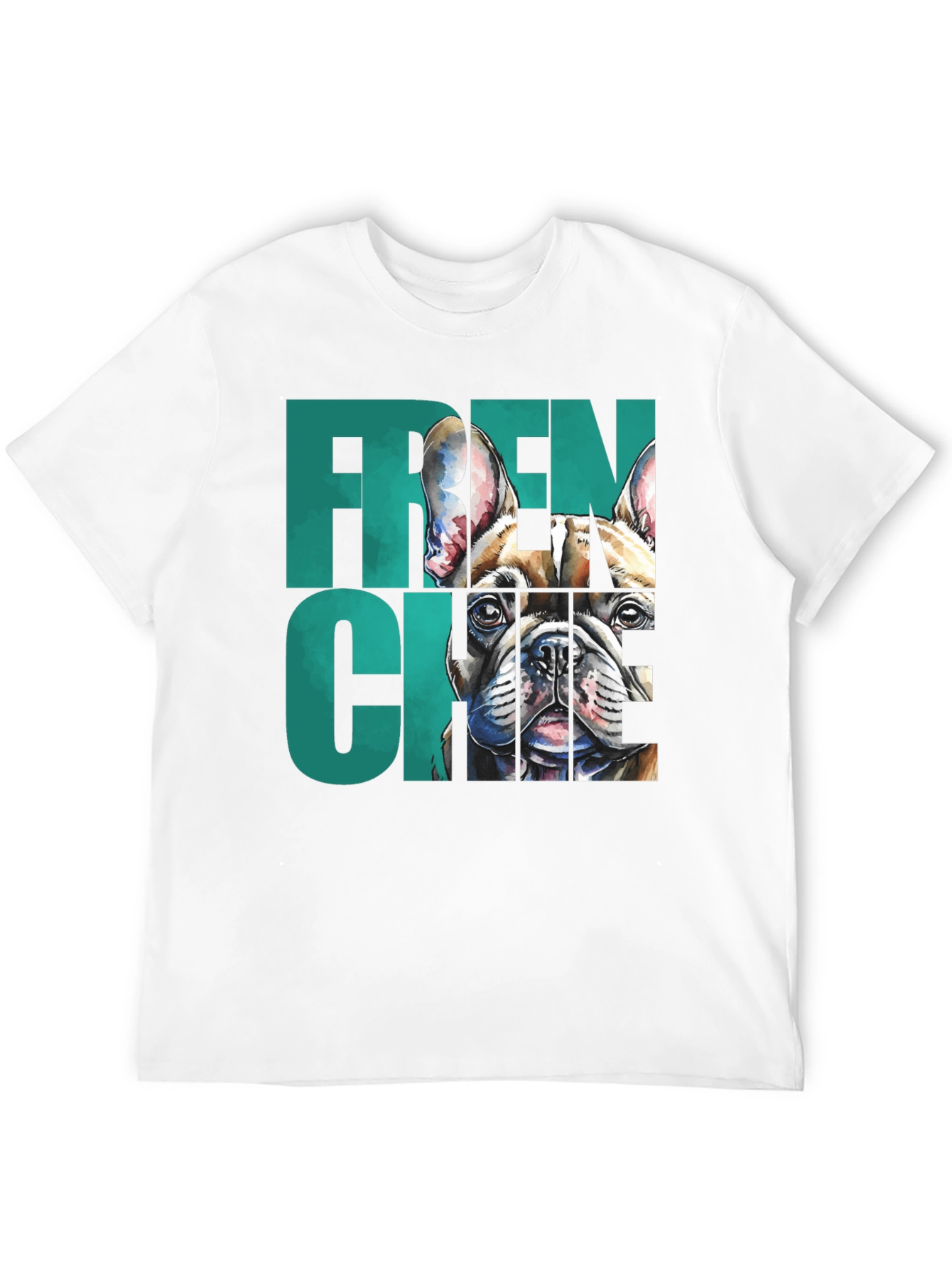 French Bulldog Graphic Tee - Unisex Black Shirt
