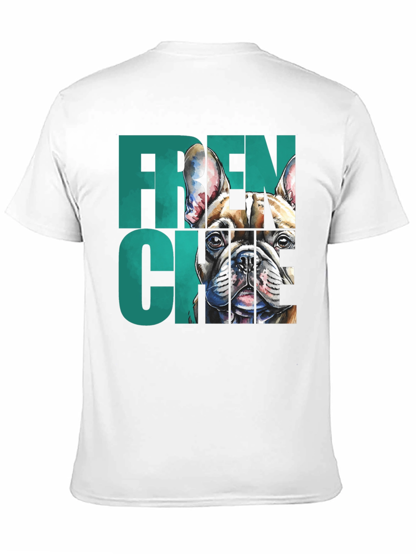 French Bulldog Graphic Tee - Unisex Black Shirt