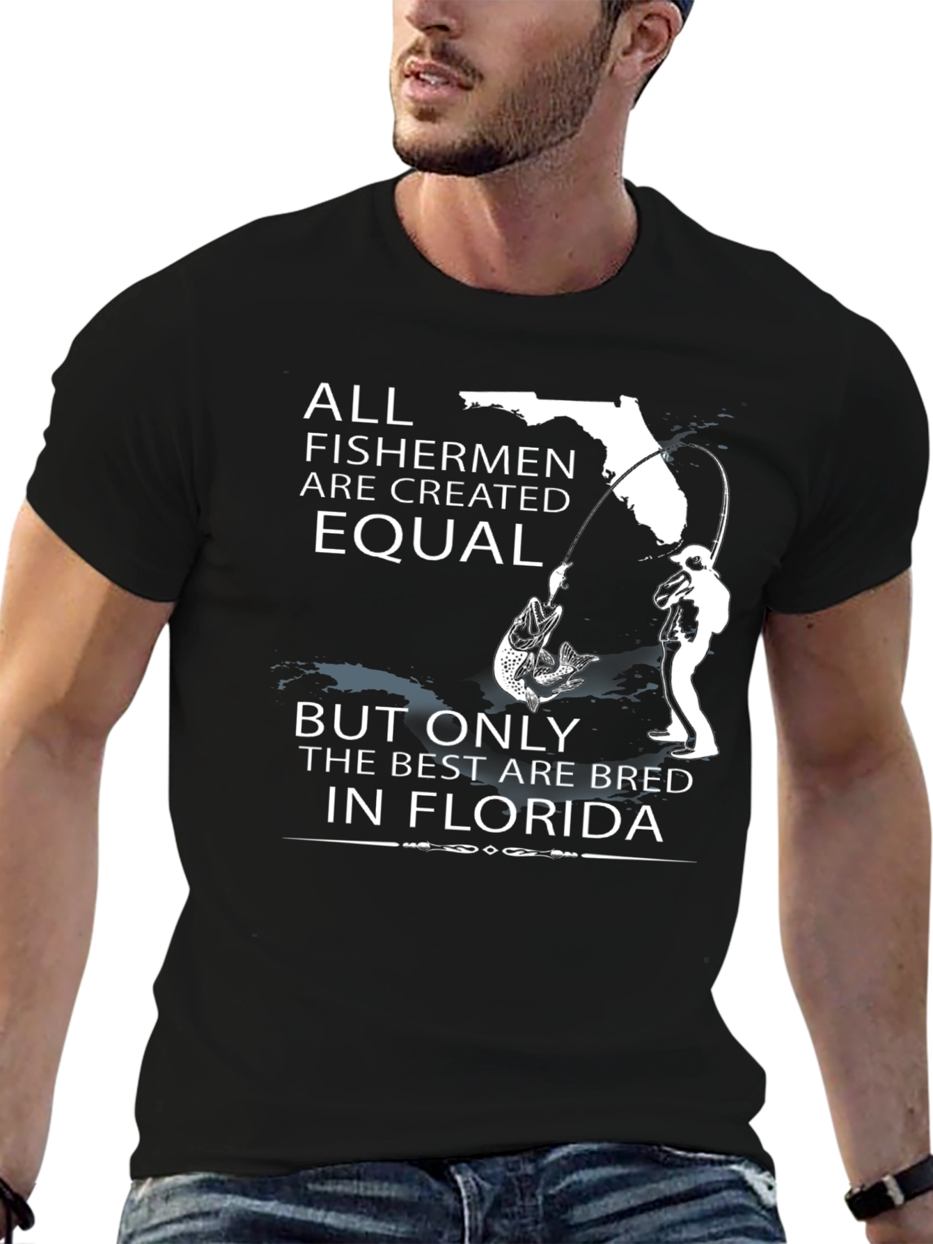 Florida Fishermen T-Shirt - All Are Created Equal