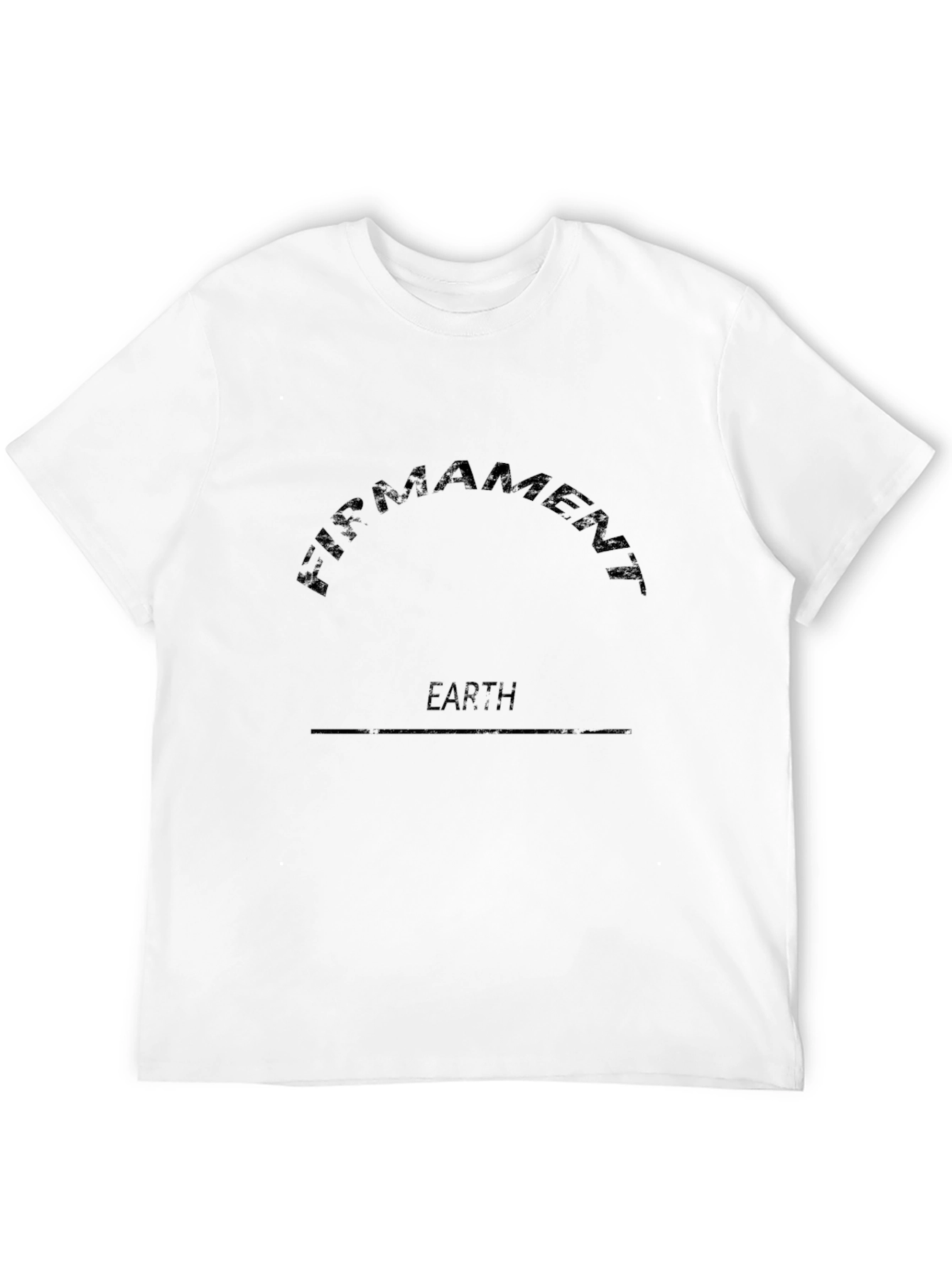 Firmament Earth Black T-Shirt