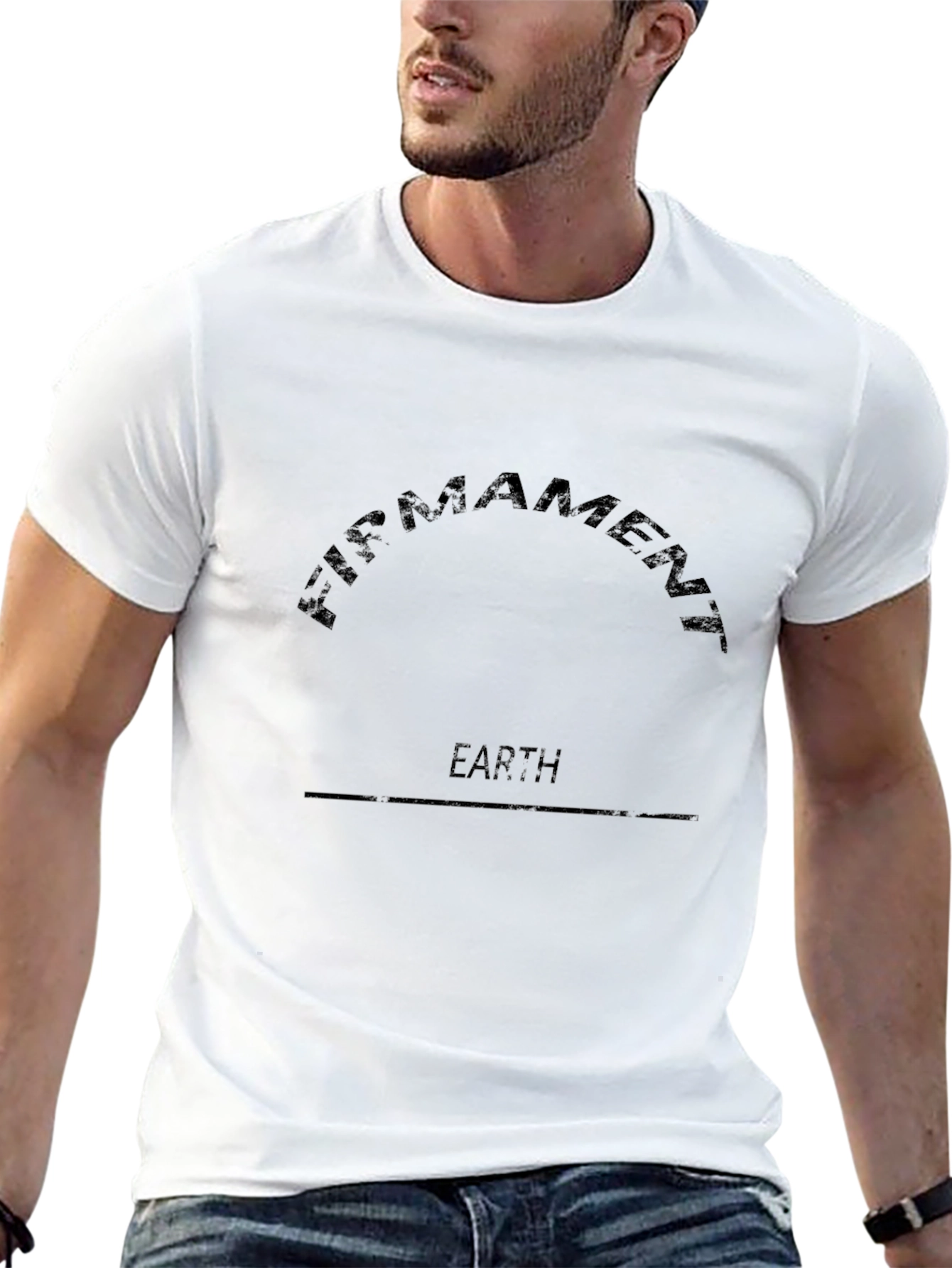 Firmament Earth Black T-Shirt