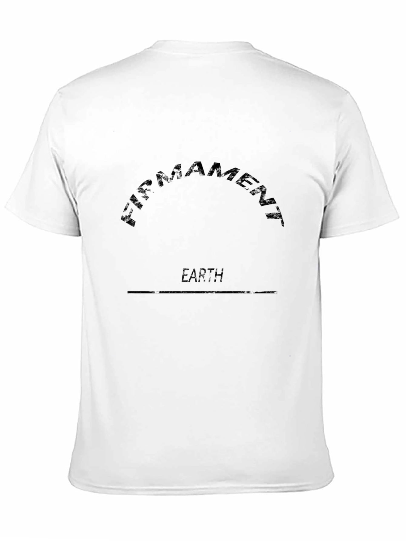 Firmament Earth Black T-Shirt