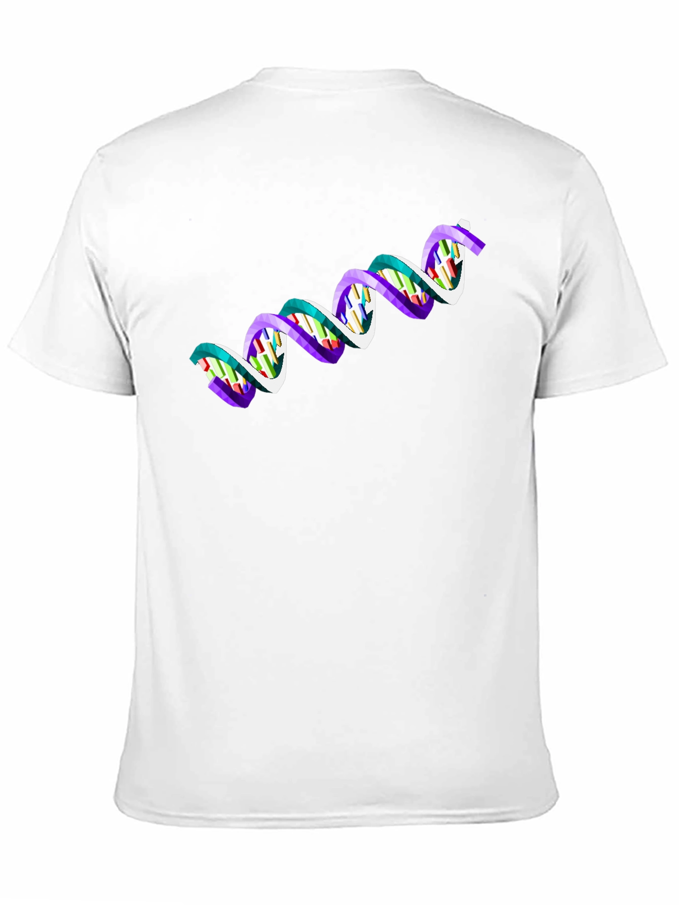 DNA Graphic Black T-Shirt - Science Inspired Fashion