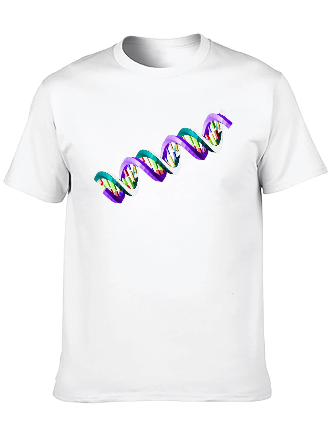 DNA Graphic Black T-Shirt - Science Inspired Fashion