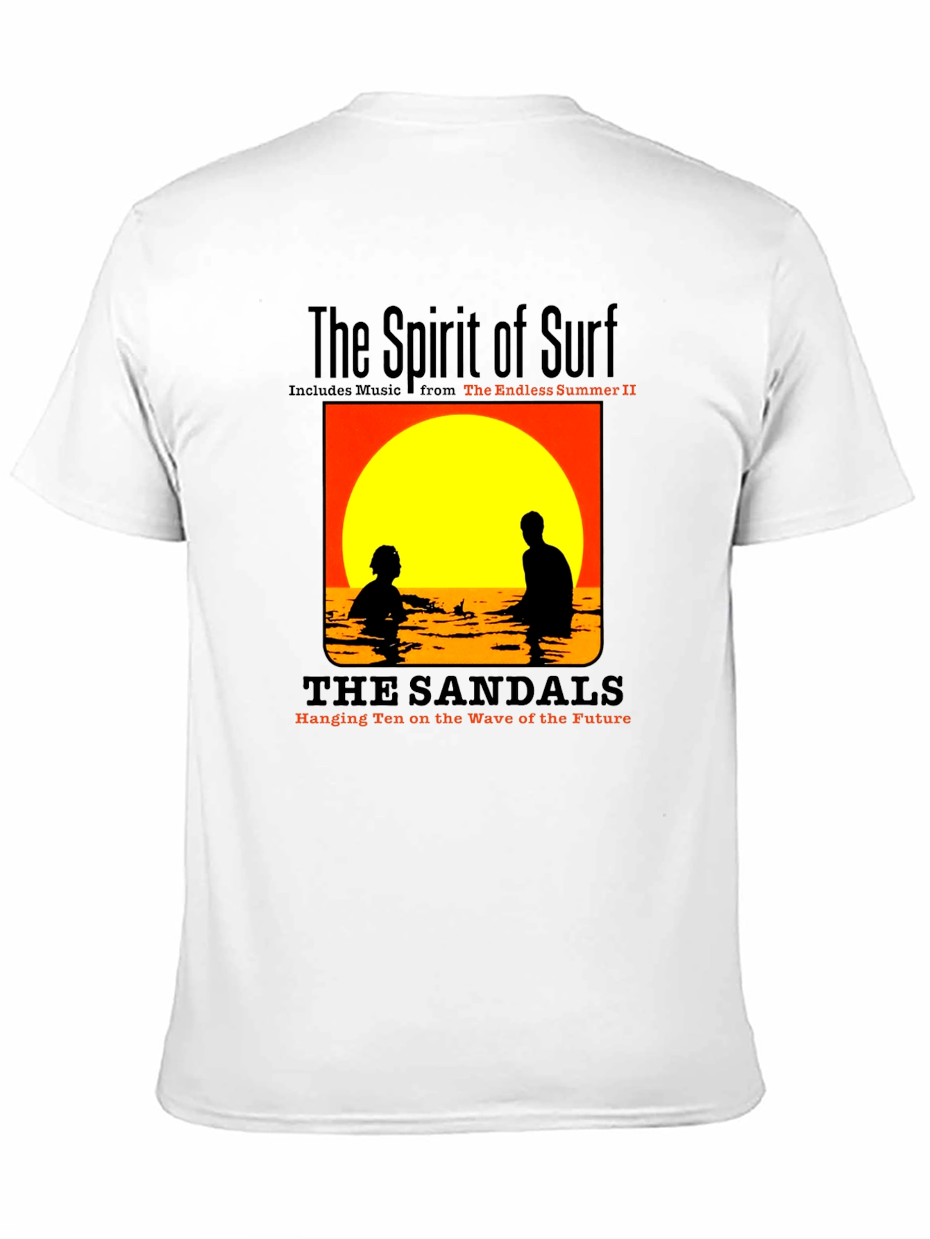 The Spirit of Surf Black T-Shirt