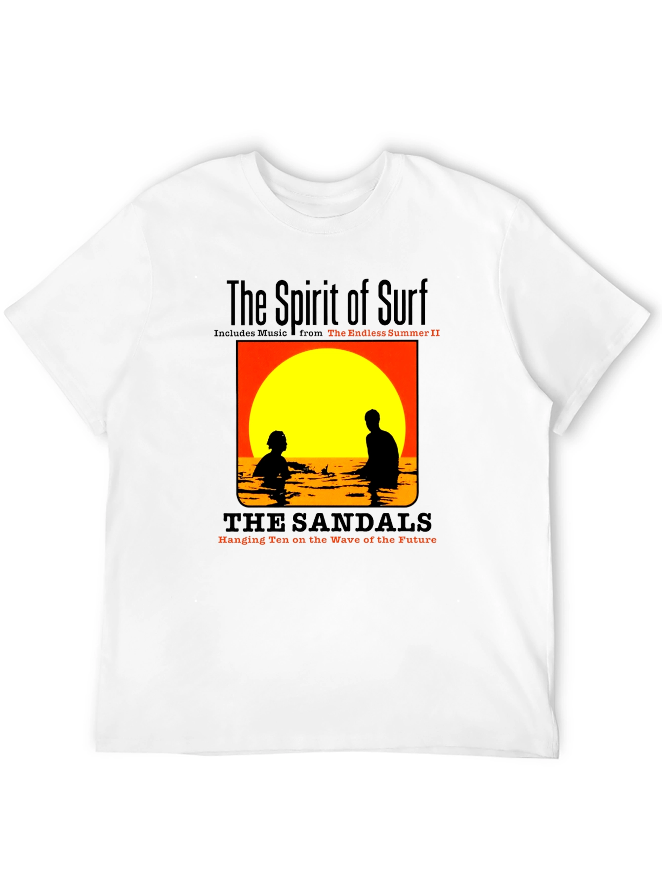 The Spirit of Surf Black T-Shirt