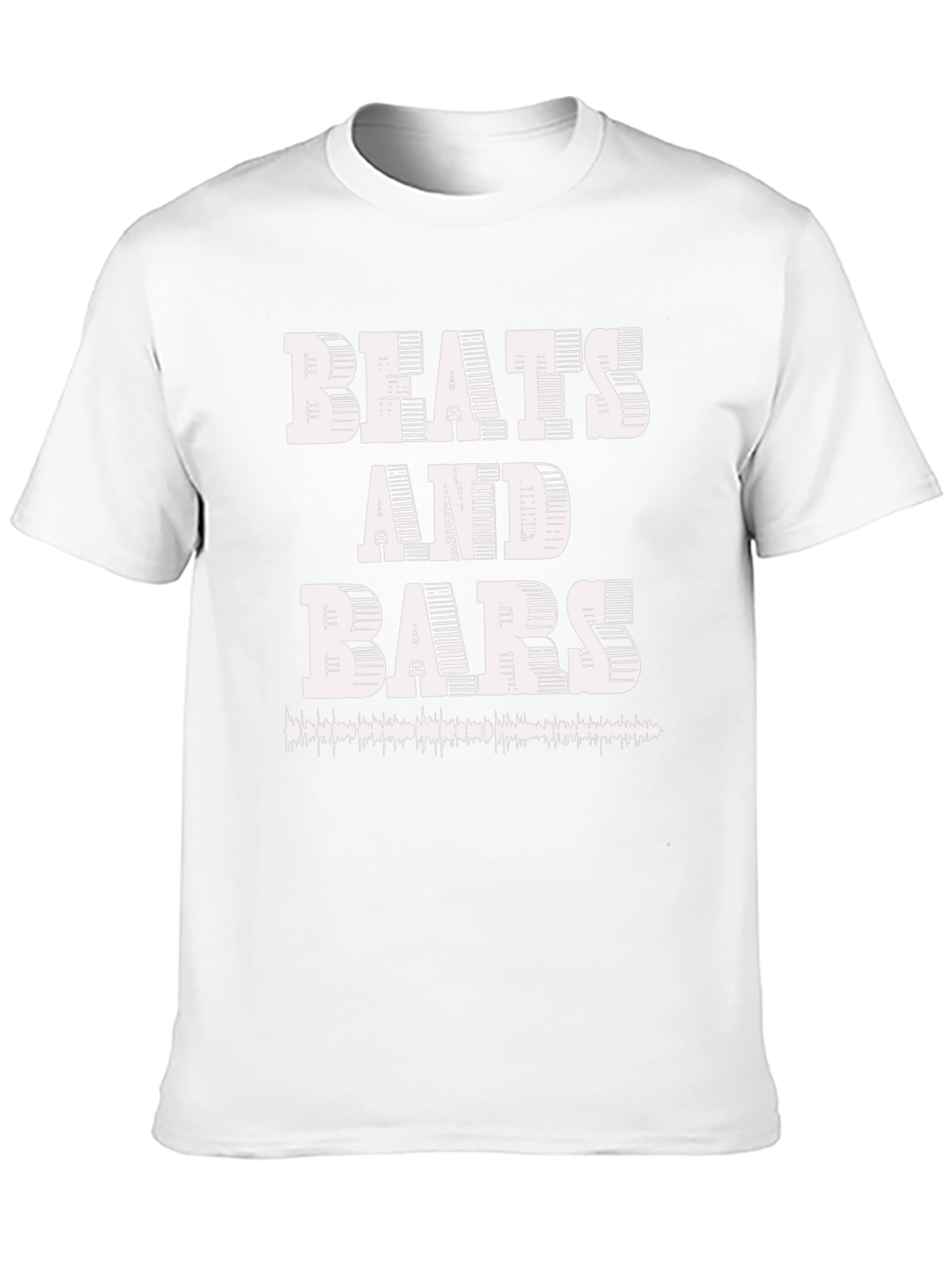 Beats and Bars Graphic Tee - Music Lover T-Shirt